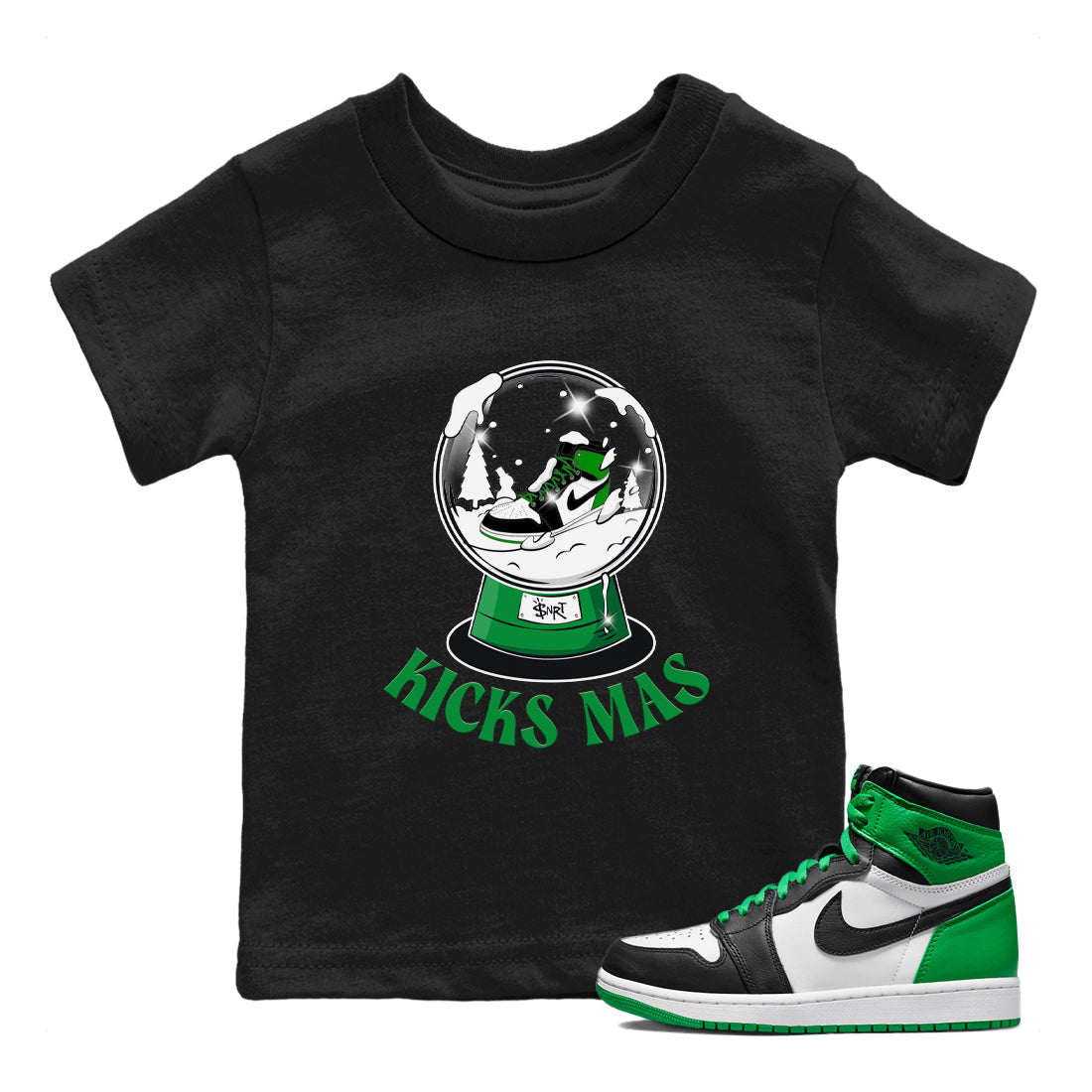 Snow Ball snkmatch Tee Kids - Air Jordan 1 Celtics