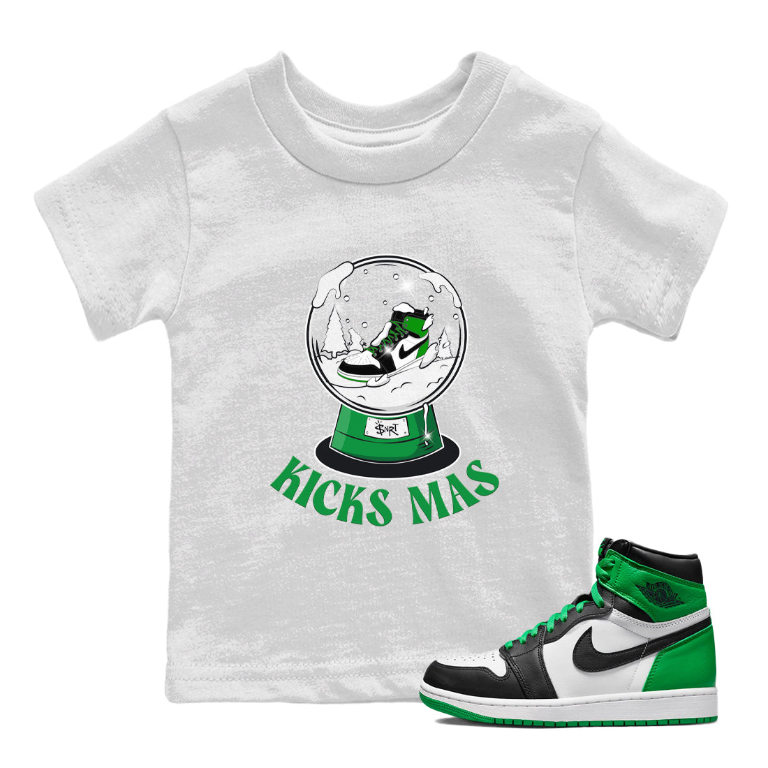 Snow Ball snkmatch Tee Kids - Air Jordan 1 Celtics