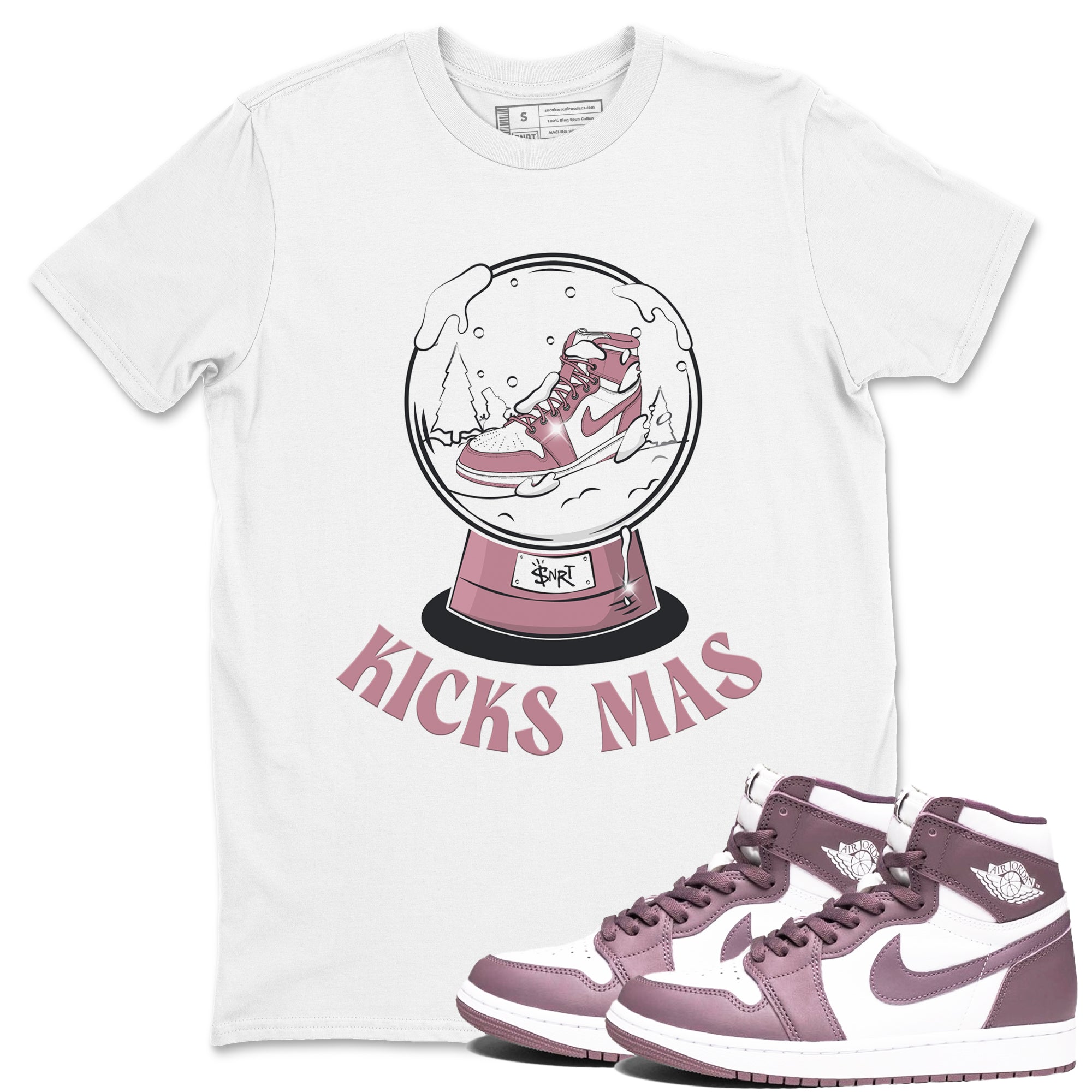 Snow Ball snkmatch Tee - Air Jordan 1 Mauve