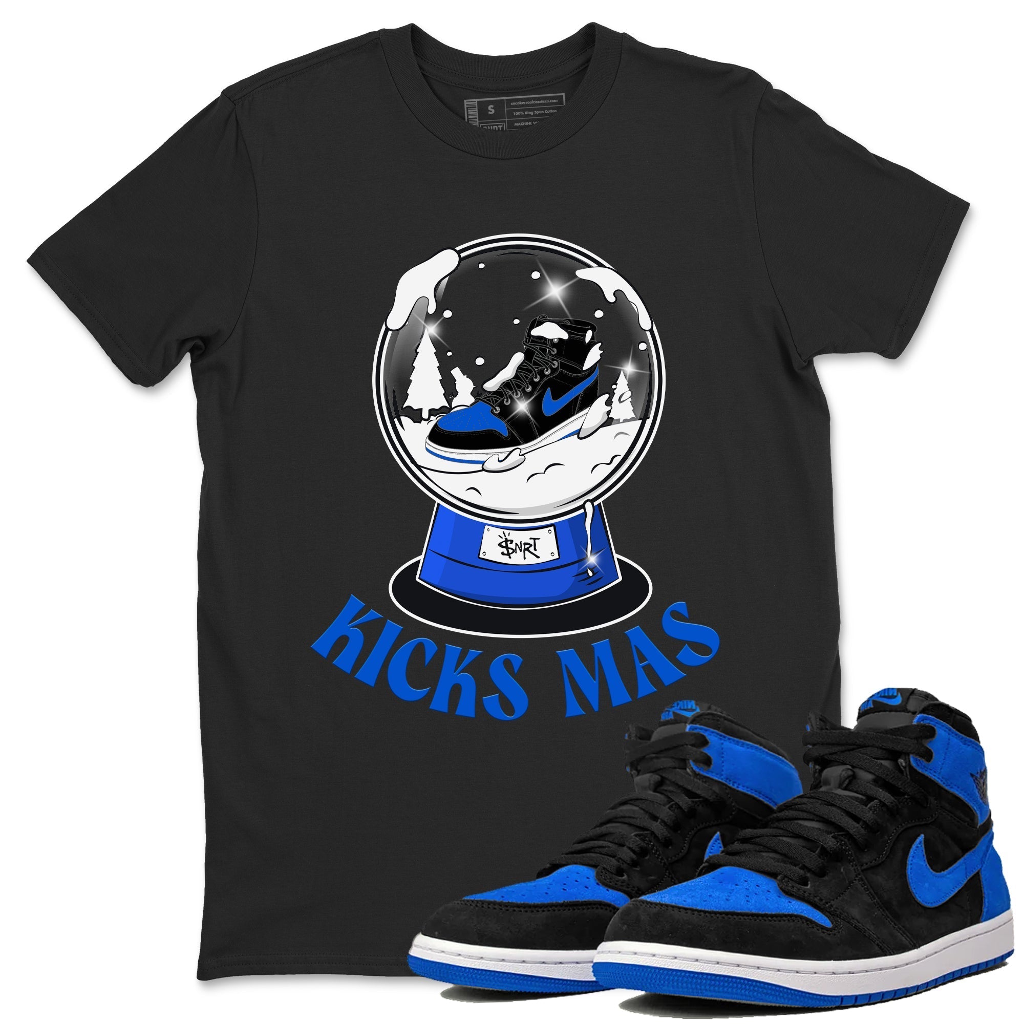 Snow Ball snkmatch Tee - Air Jordan 1 Royal Reimagined