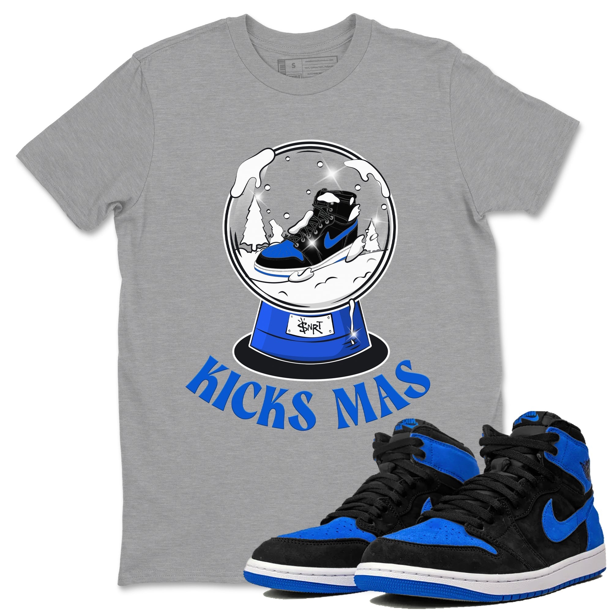Snow Ball snkmatch Tee - Air Jordan 1 Royal Reimagined