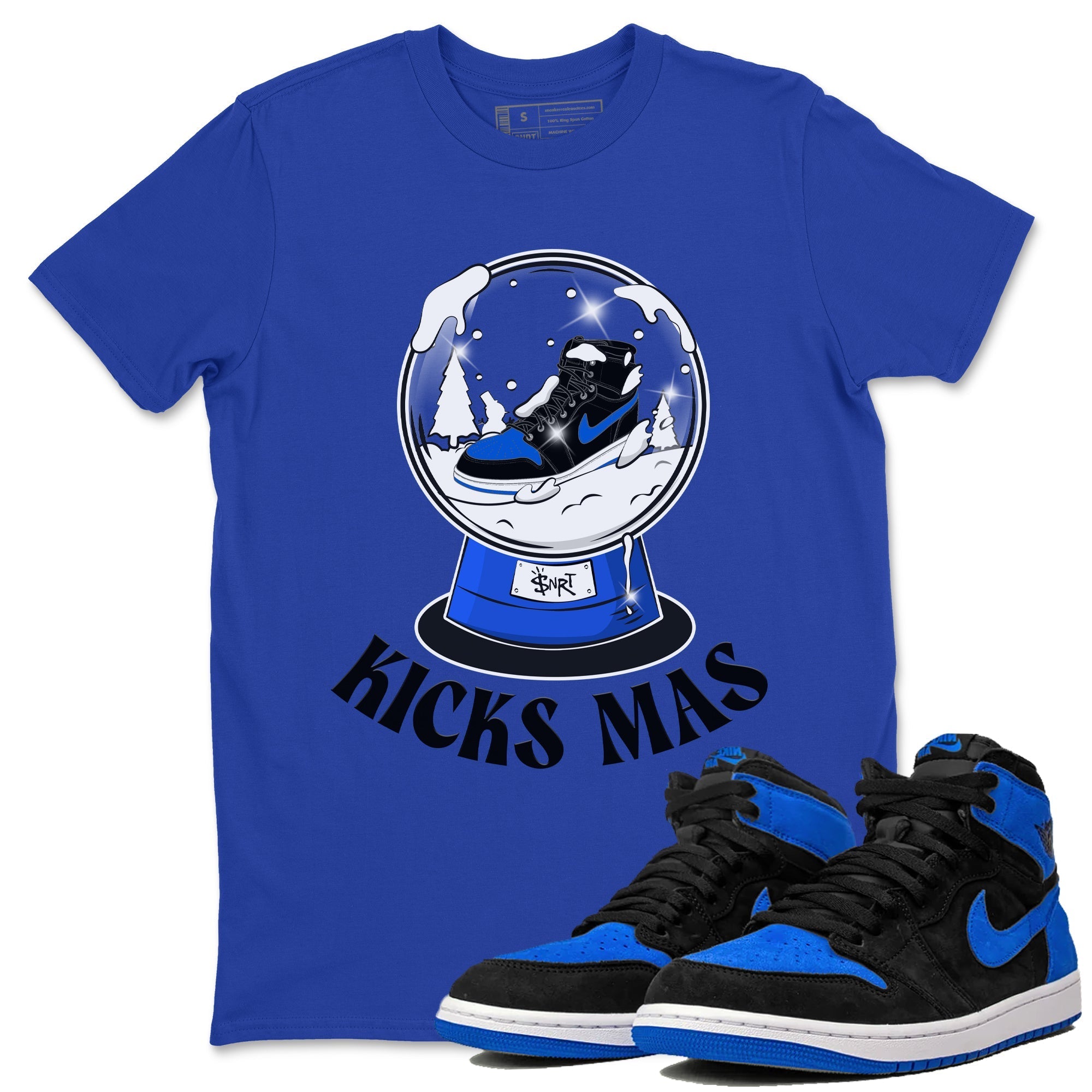 Snow Ball snkmatch Tee - Air Jordan 1 Royal Reimagined