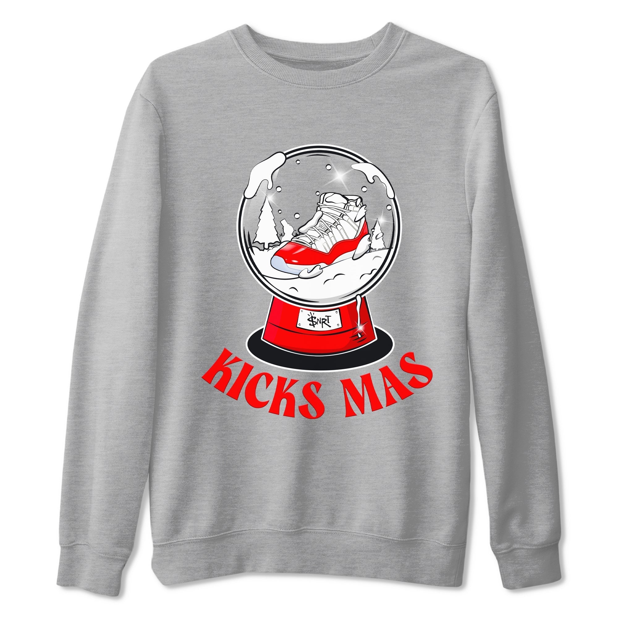 Snow Ball snkmatch Tee - Air Jordan 11 Cherry
