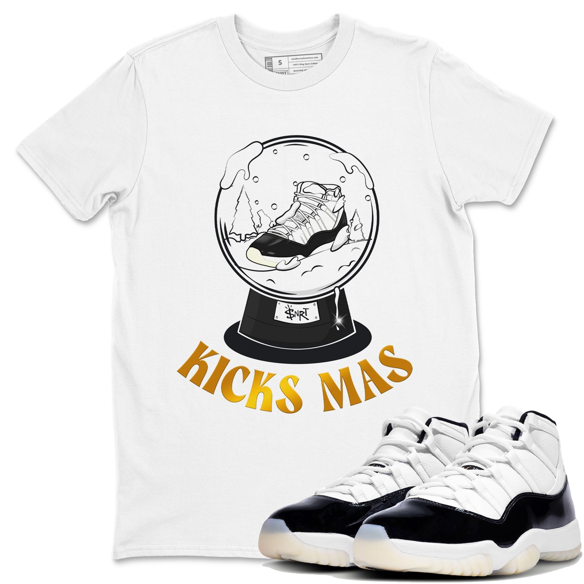 Snow Ball snkmatch Tee - Air Jordan 11 Gratitude
