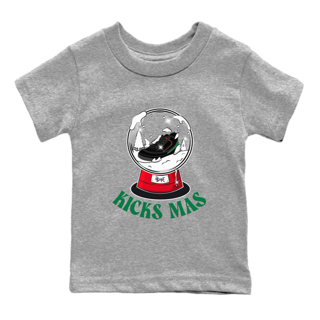 Snow Ball snkmatch Tee Kids - Air Jordan 2 Christmas