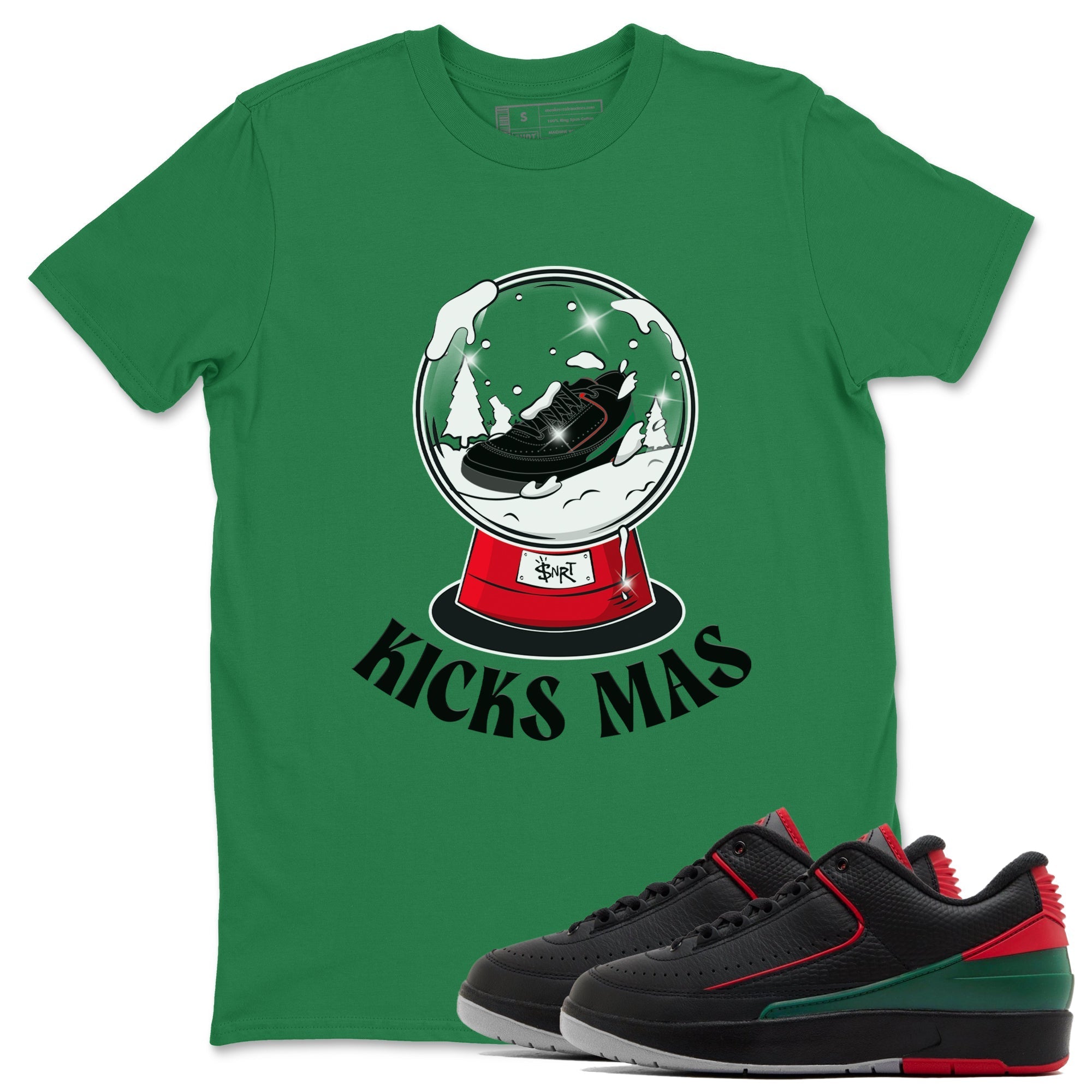 Snow Ball snkmatch Tee - Air Jordan 2 Christmas