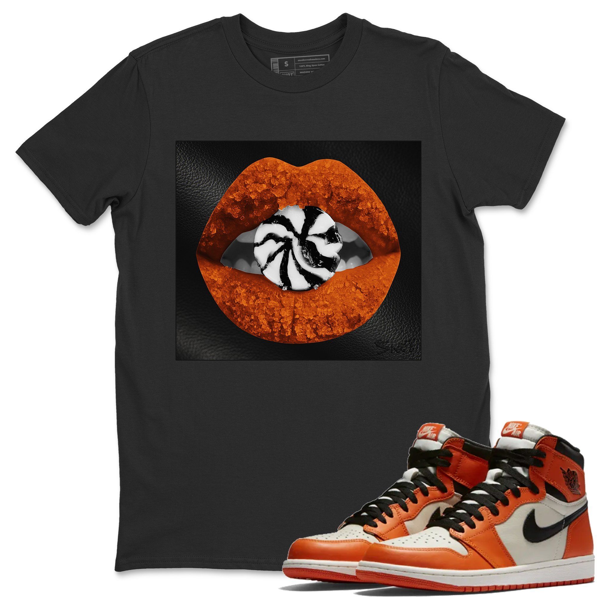 Lips Candy Unisex Tops - Air Jordan 1 Shattered Backboard Away