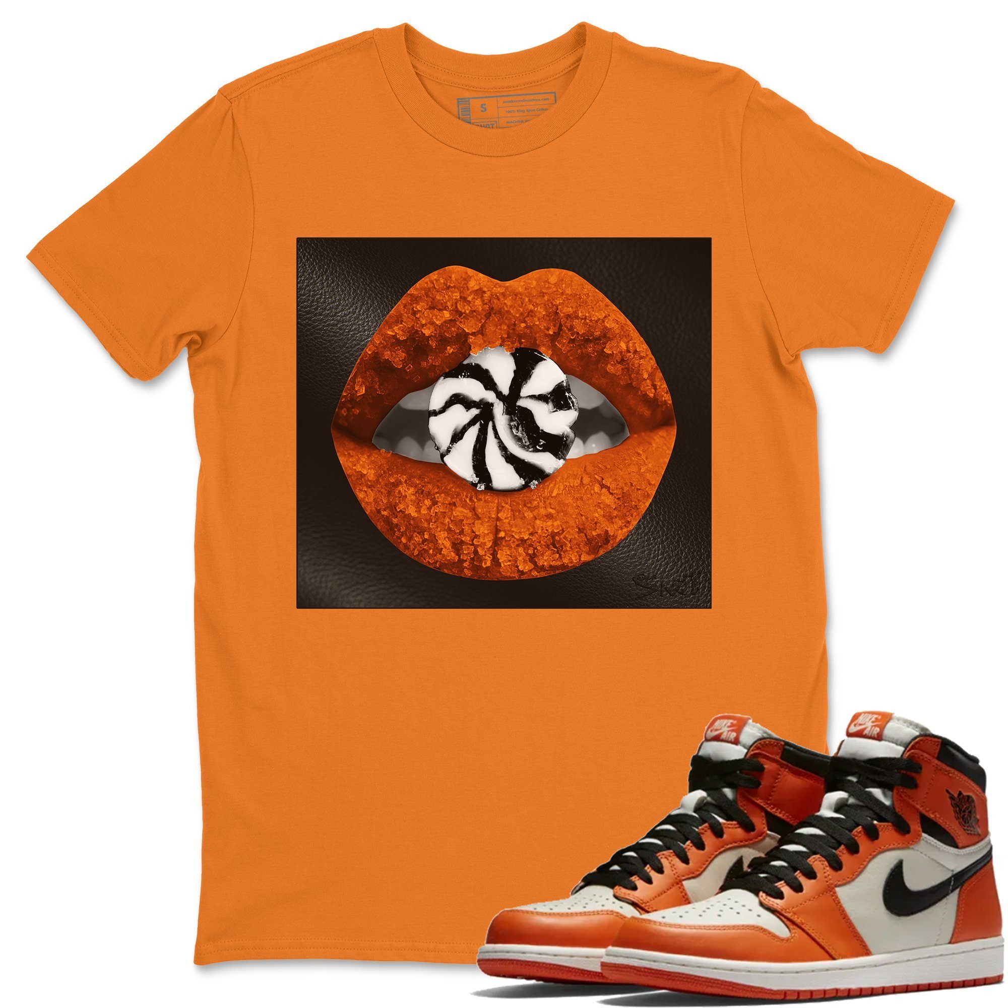 Lips Candy Unisex Tops - Air Jordan 1 Shattered Backboard Away