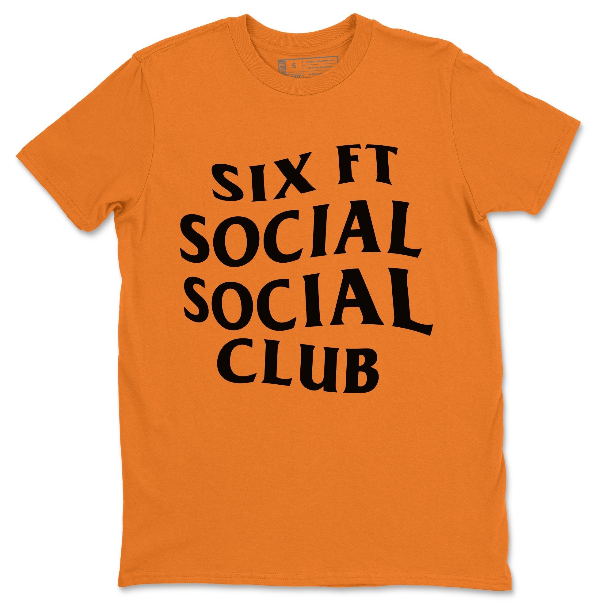 Six Ft Social Club Unisex Tops - Air Jordan 1 Shattered Backboard Away