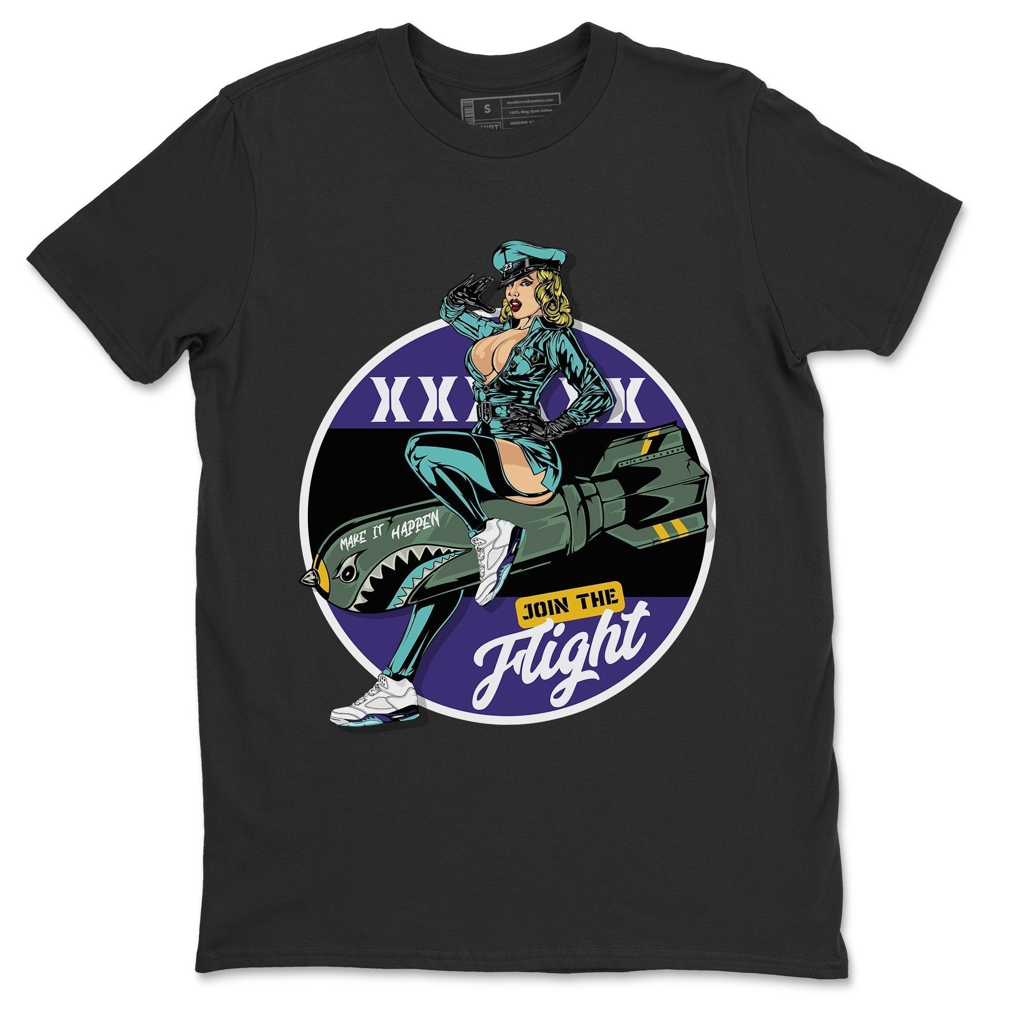 Pin Up Girl Unisex Tops - Air Jordan 5 Retro Grape