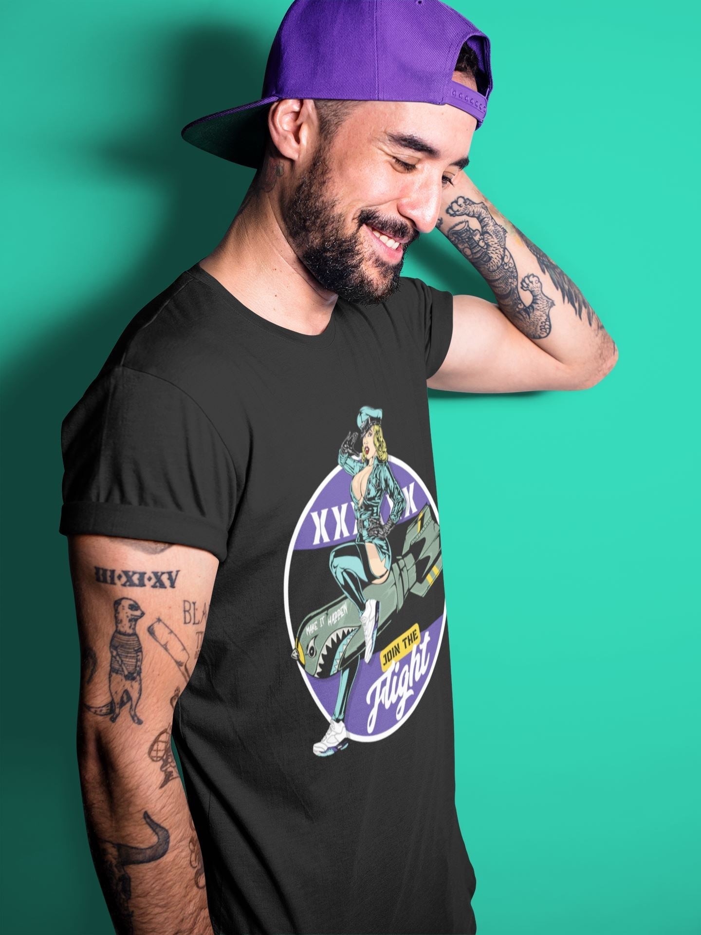 Pin Up Girl Unisex Tops - Air Jordan 5 Retro Grape