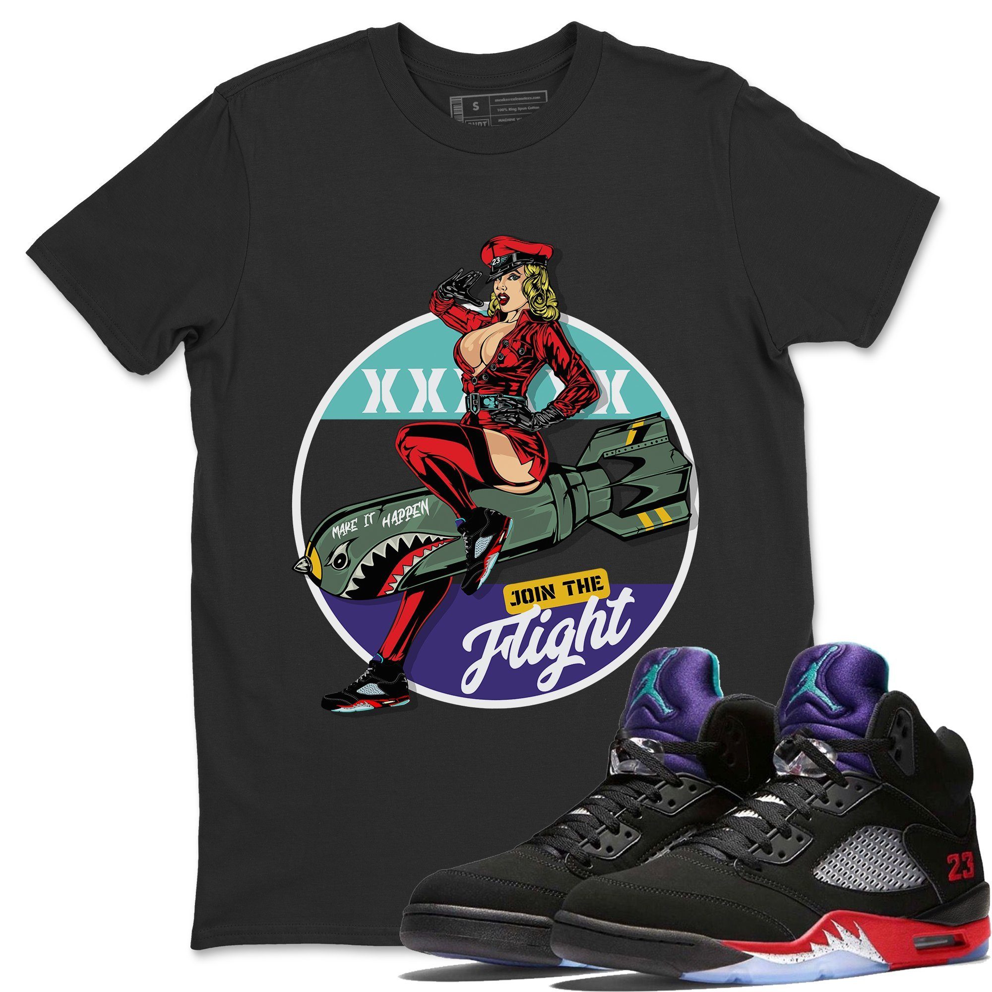 Pin Up Girl Unisex Tops - Air Jordan 5 Top 3