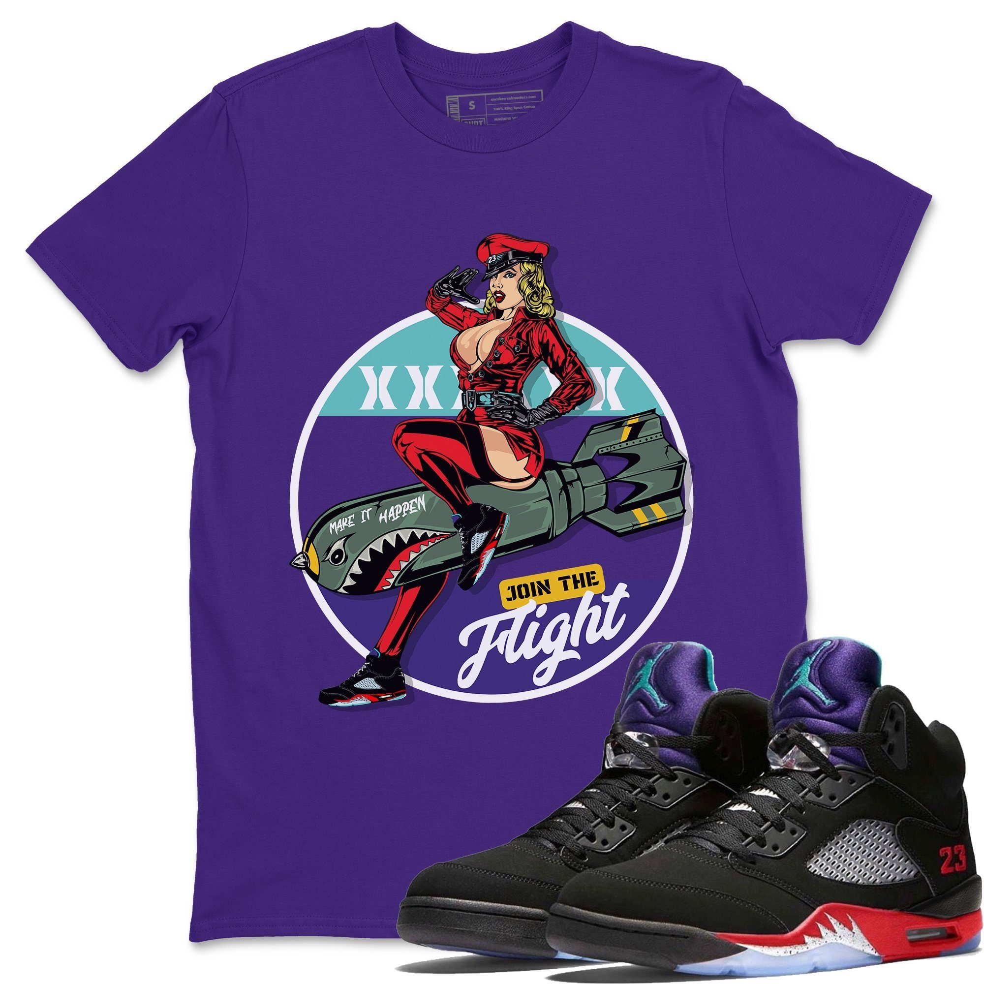 Pin Up Girl Unisex Tops - Air Jordan 5 Top 3