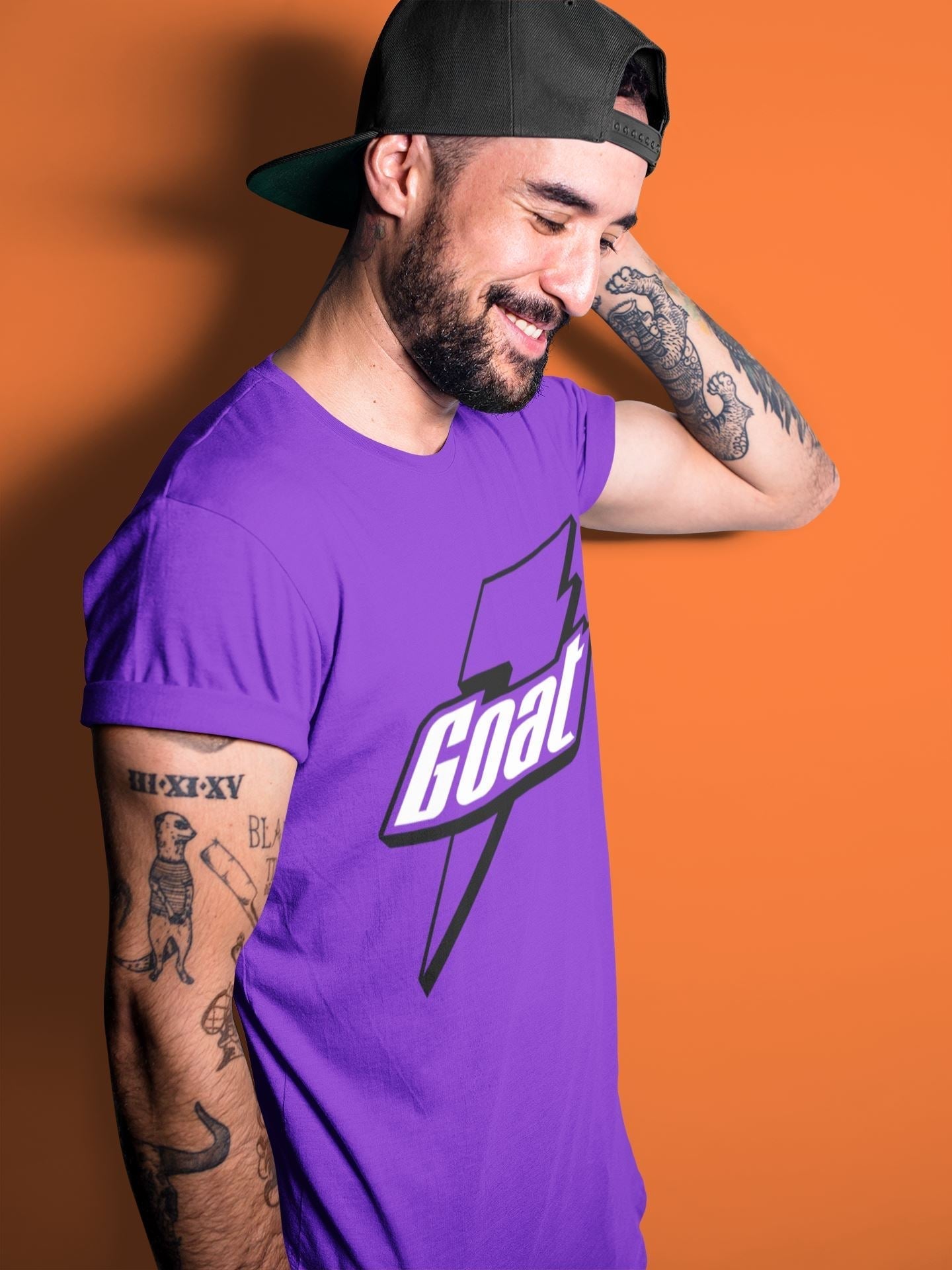 Goat Unisex Tops - Air Jordan 1 Court Purple