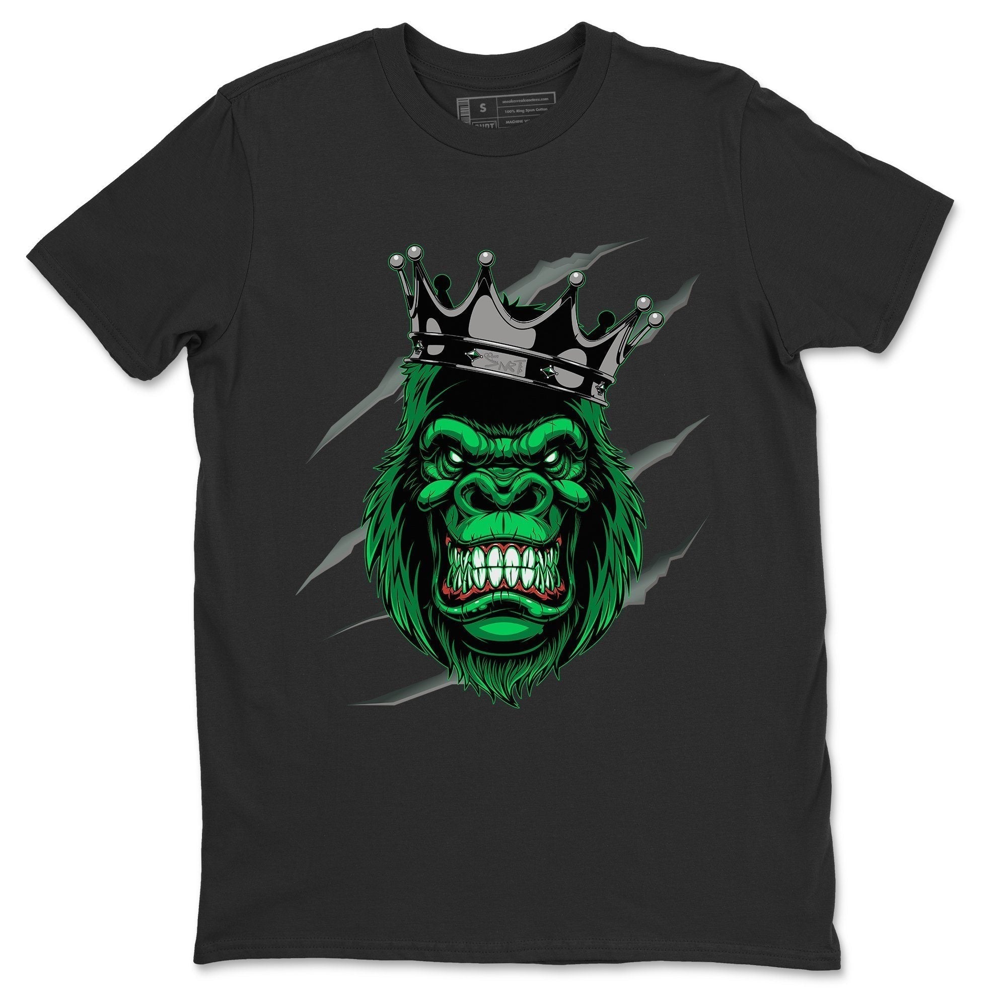 Ferocious Gorilla Unisex Tops - Air Jordan 1 Pine Green