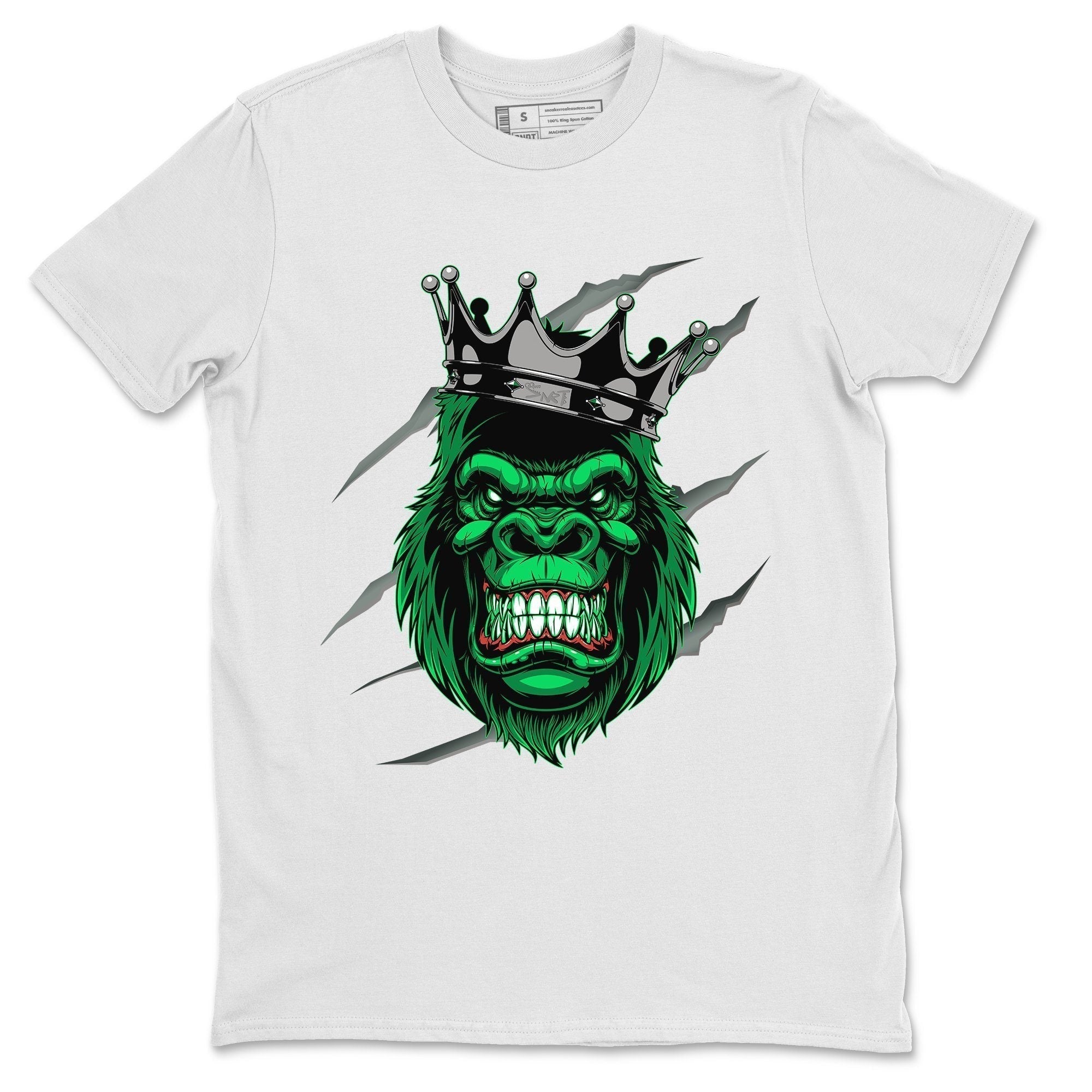 Ferocious Gorilla Unisex Tops - Air Jordan 1 Pine Green