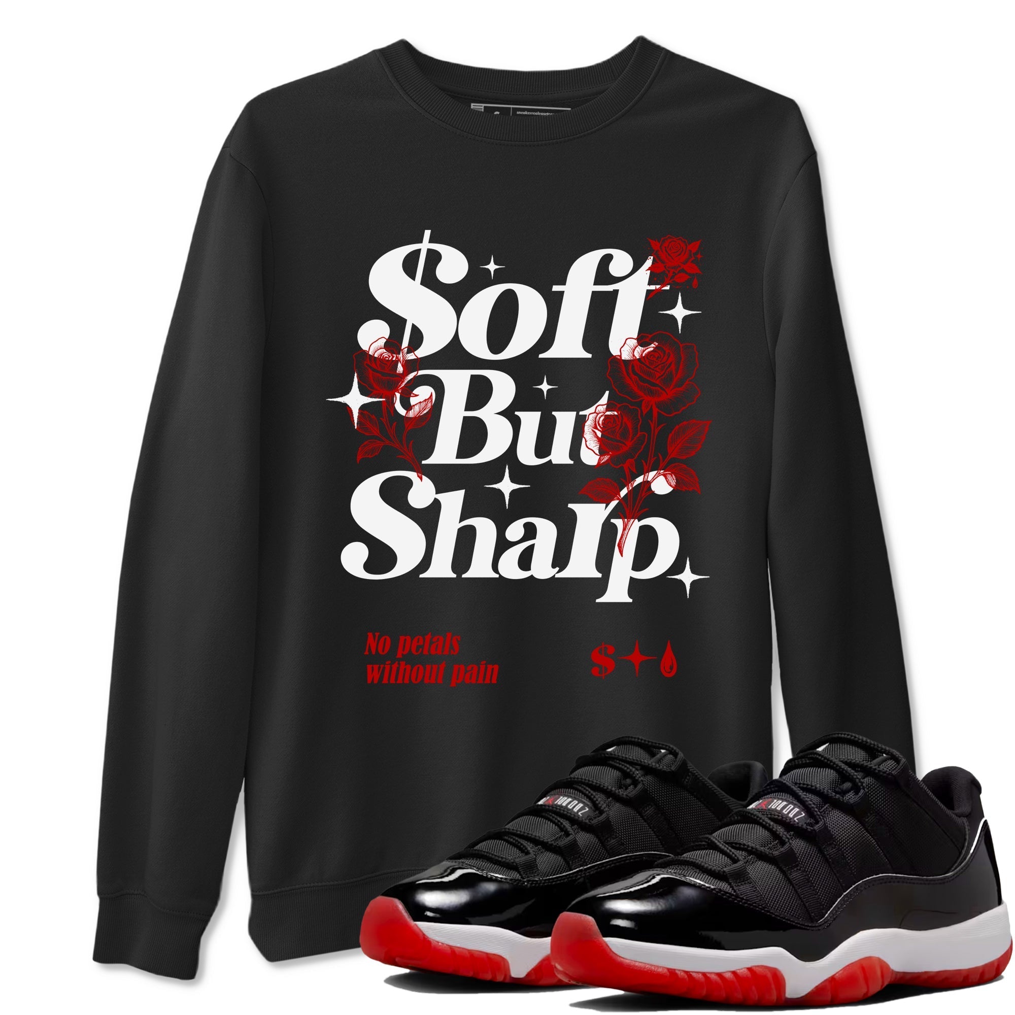 Soft but Sharp snkmatch Tees - Air Jordan 11 Bred