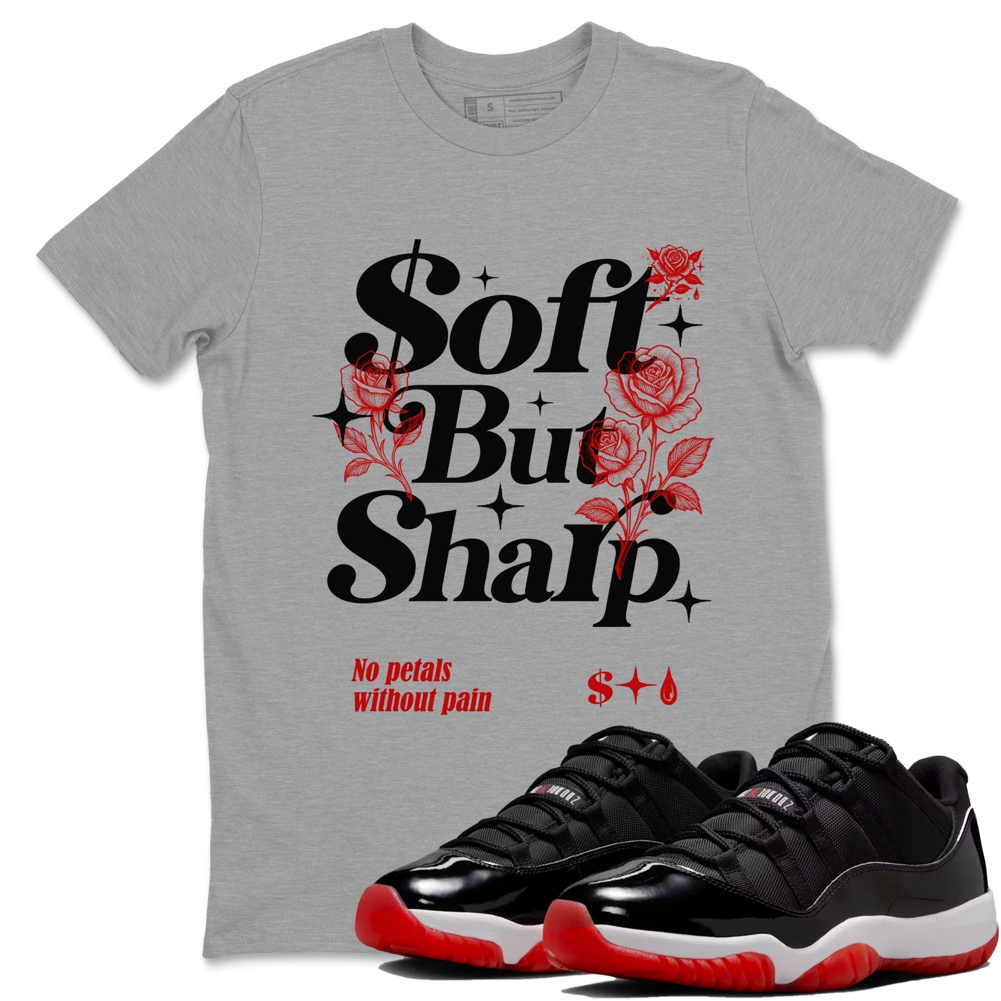 Soft but Sharp snkmatch Tees - Air Jordan 11 Bred