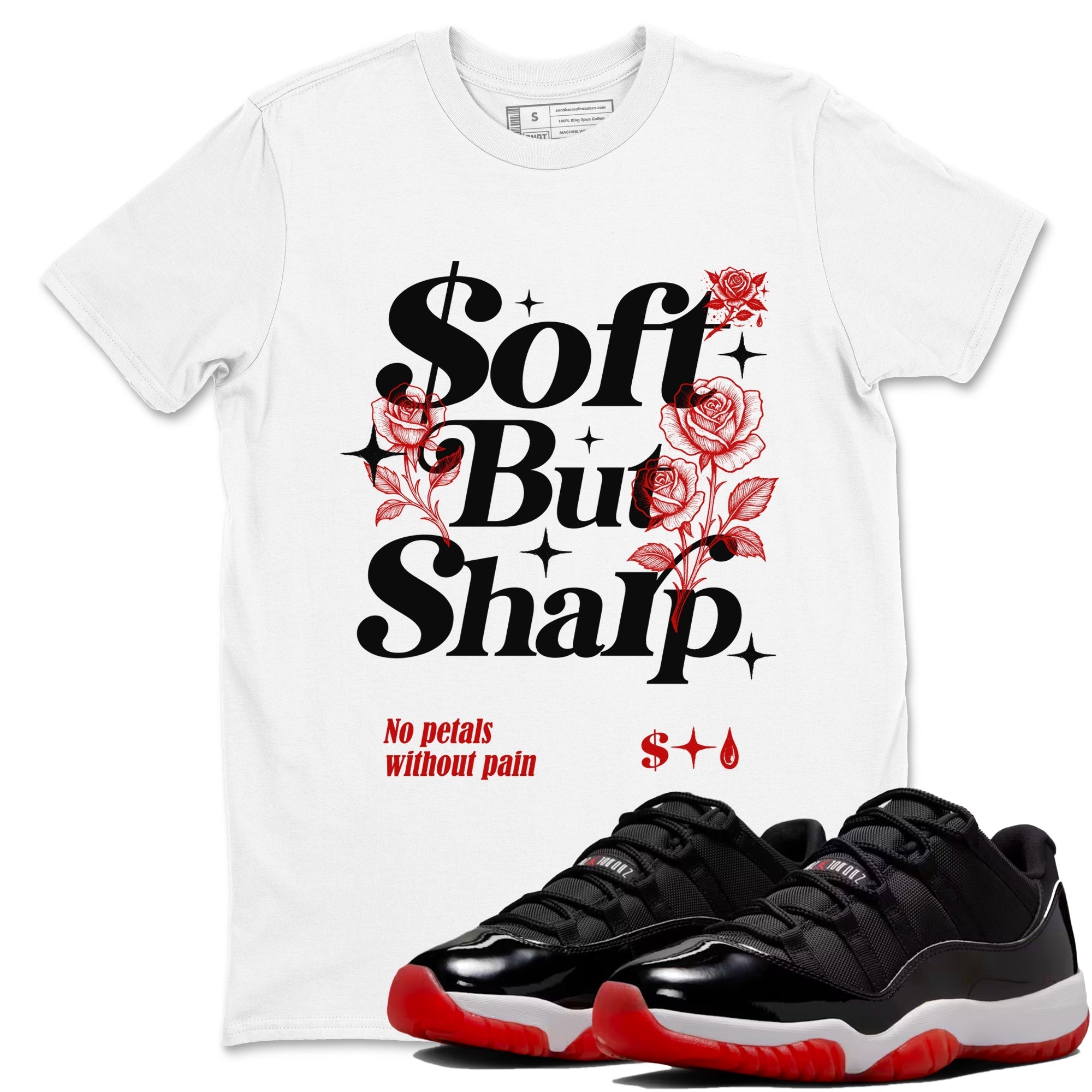 Soft but Sharp snkmatch Tees - Air Jordan 11 Bred
