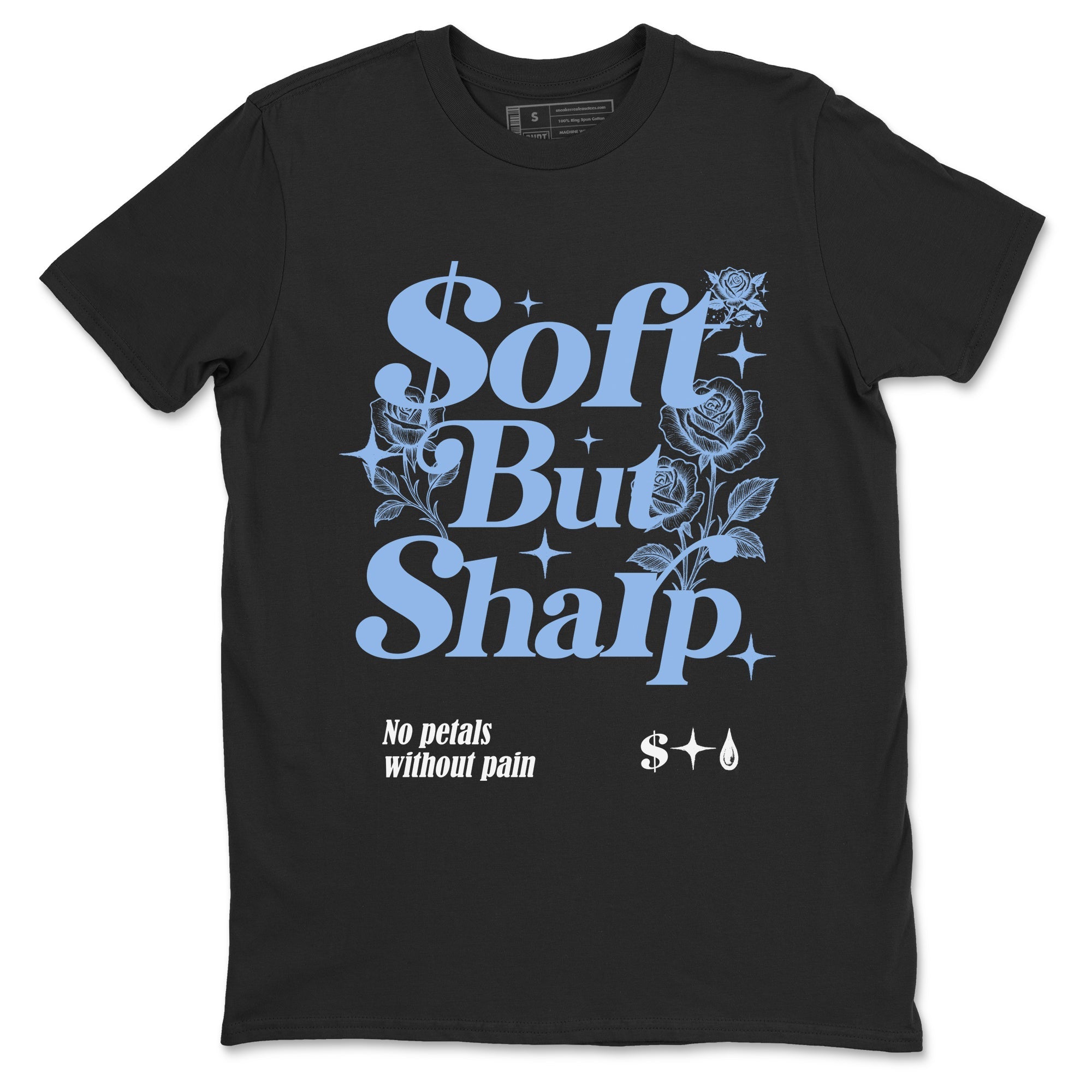 Soft but Sharp snkmatch Tees - Air Jordan 4 Forget Me Not