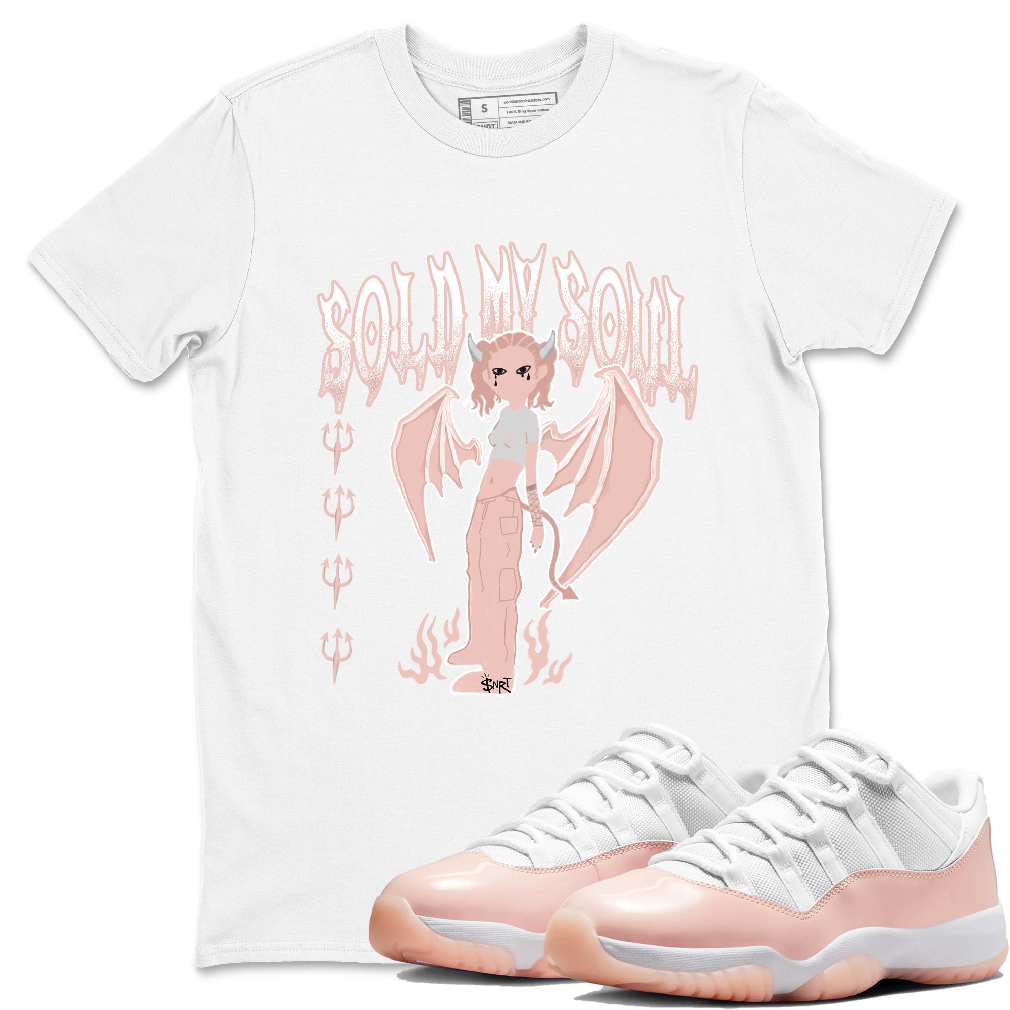 Sold My Soul snkmatch Tees - Air Jordan 11 Legend Pink