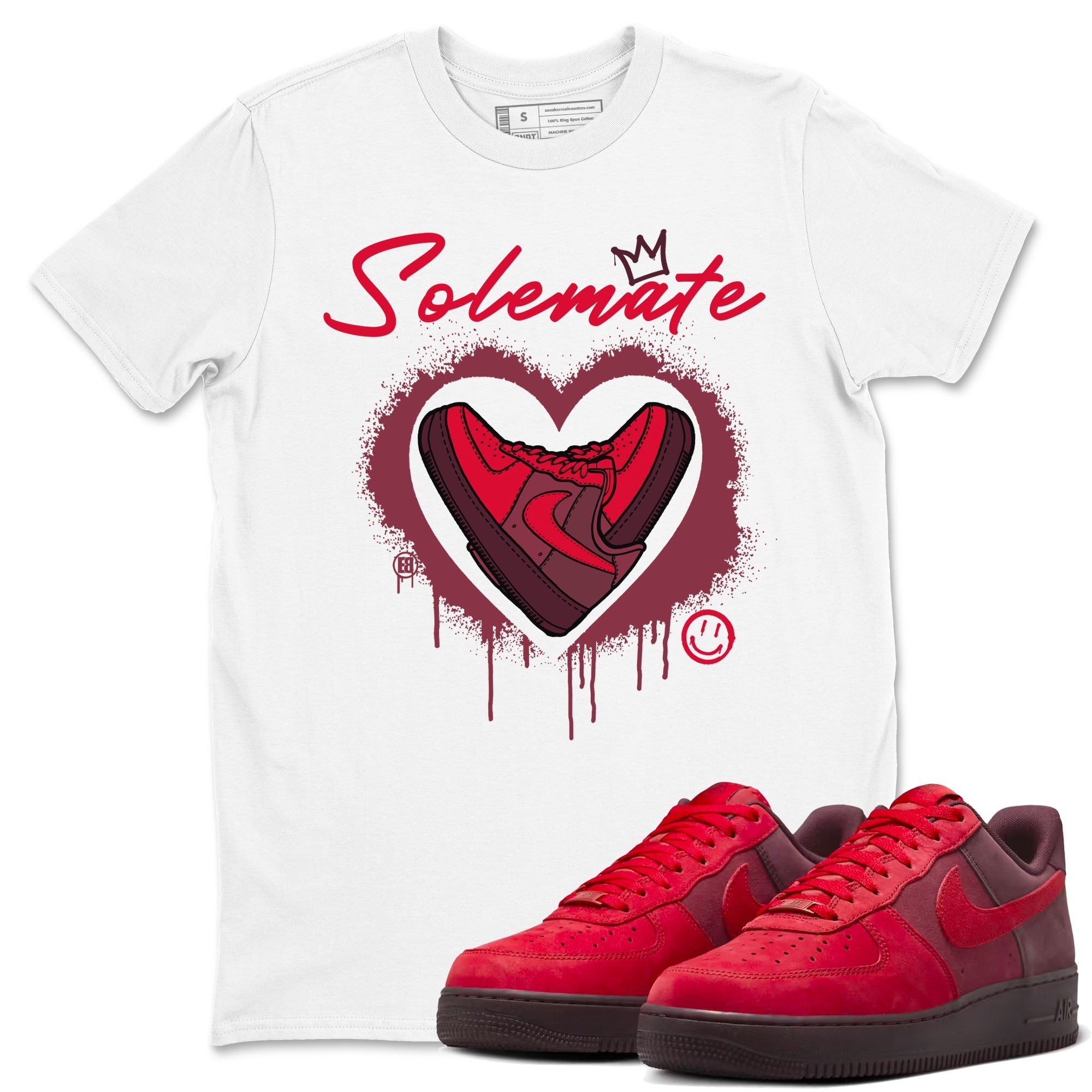 Solemate snkmatch Tees - Air Force 1 Layers Of Love