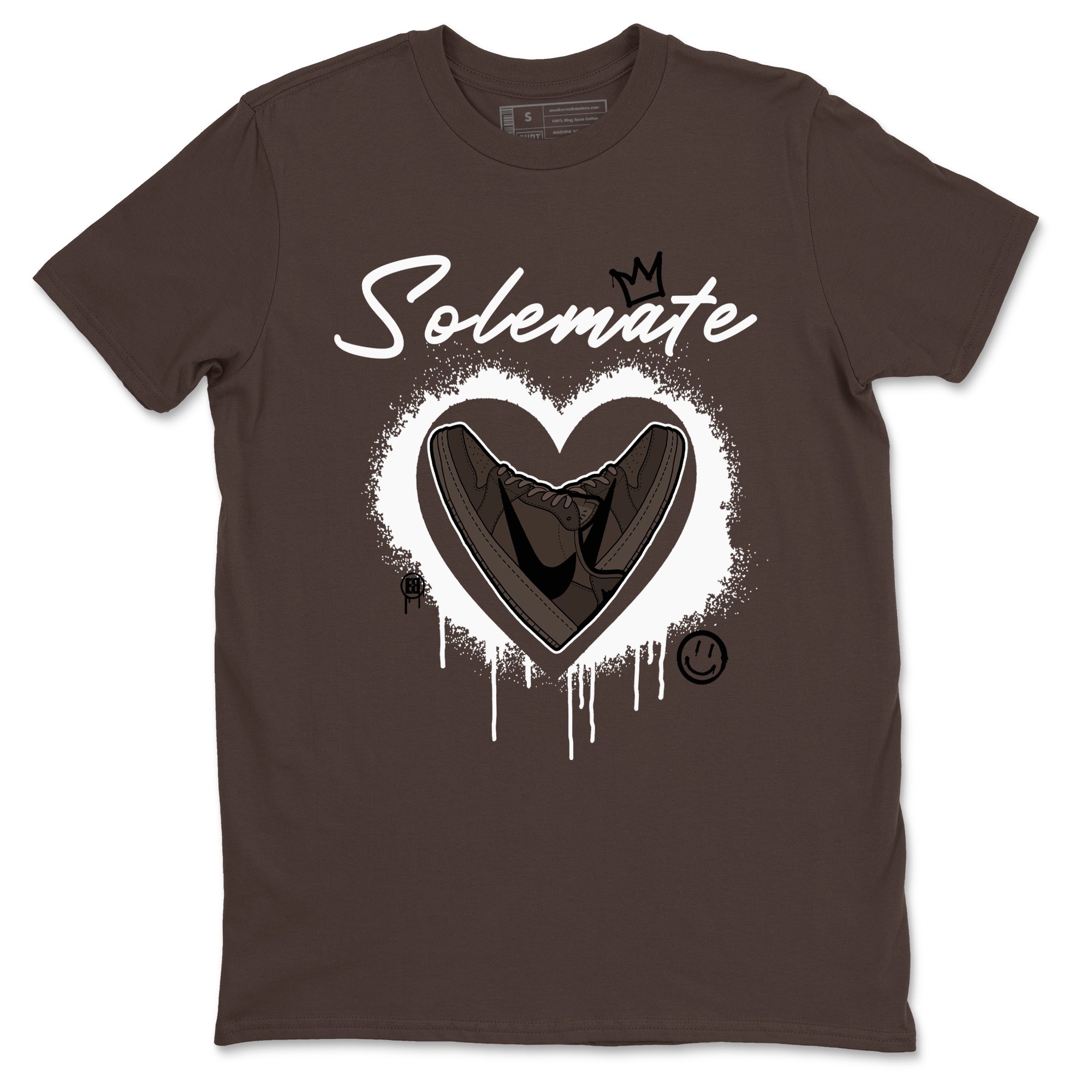 Solemate snkmatch Tees - Air Jordan 1 Travis Scott Velvet Brown