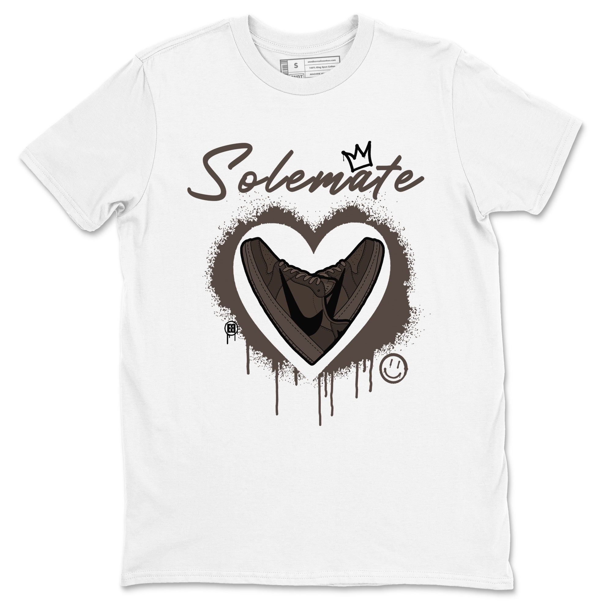 Solemate snkmatch Tees - Air Jordan 1 Travis Scott Velvet Brown