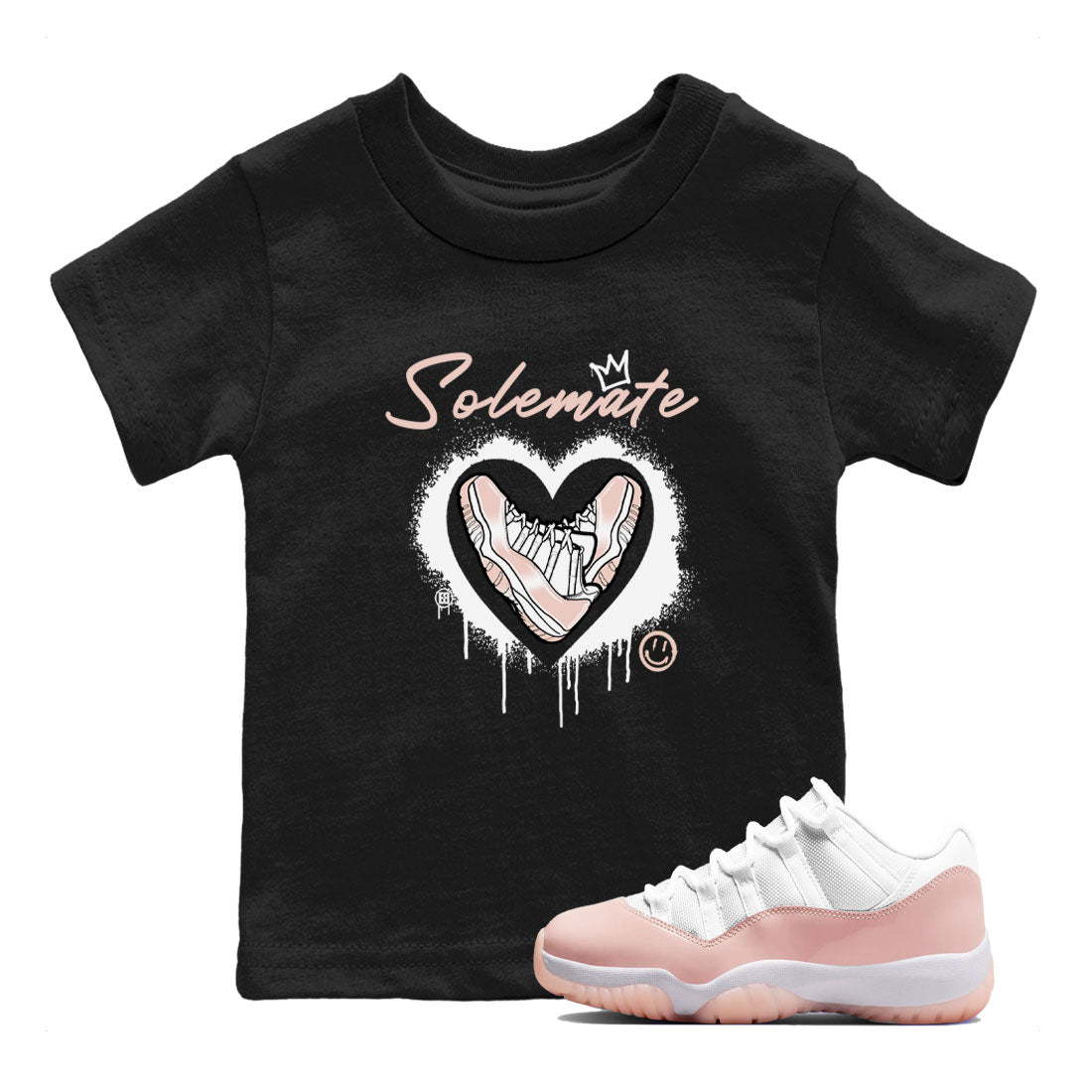 Solemate snkmatch Tees Kids - Air Jordan 11 Legend Pink