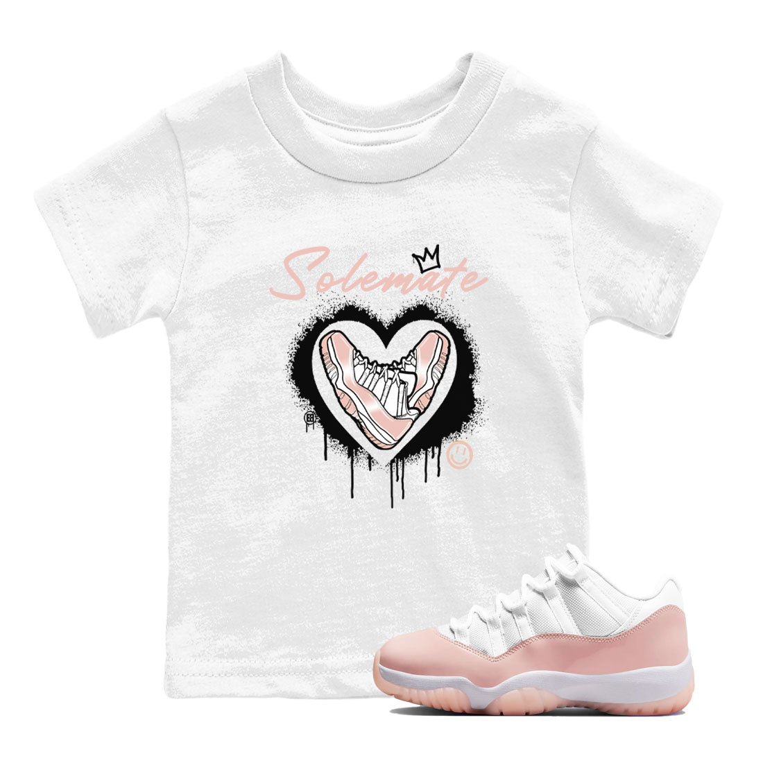 Solemate snkmatch Tees Kids - Air Jordan 11 Legend Pink