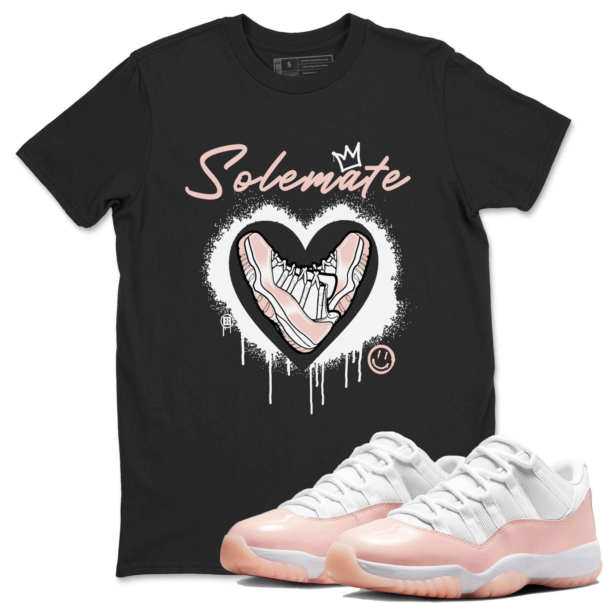 Solemate snkmatch Tees - Air Jordan 11 Legend Pink