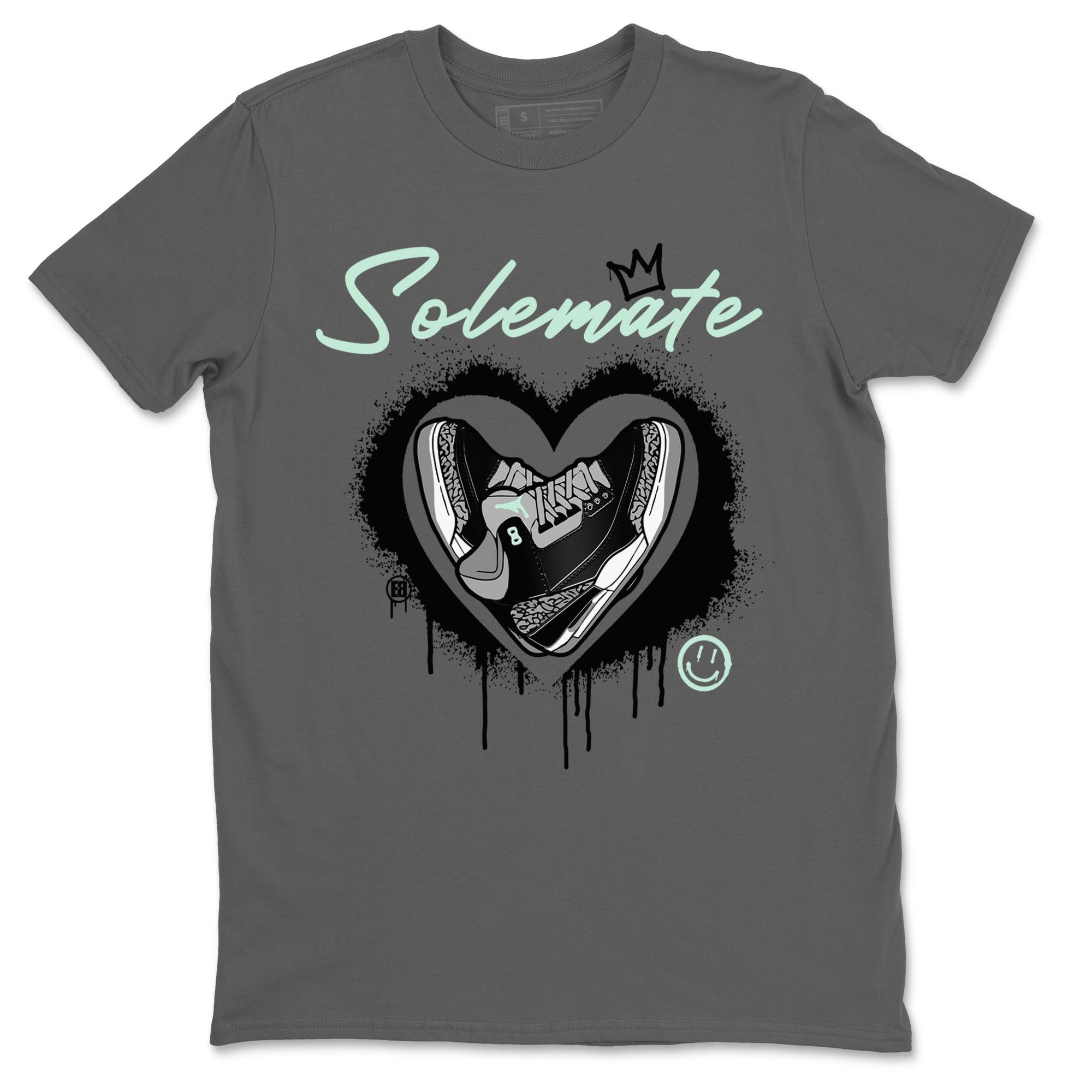 Solemate snkmatch Tees - Air Jordan 3 Green Glow