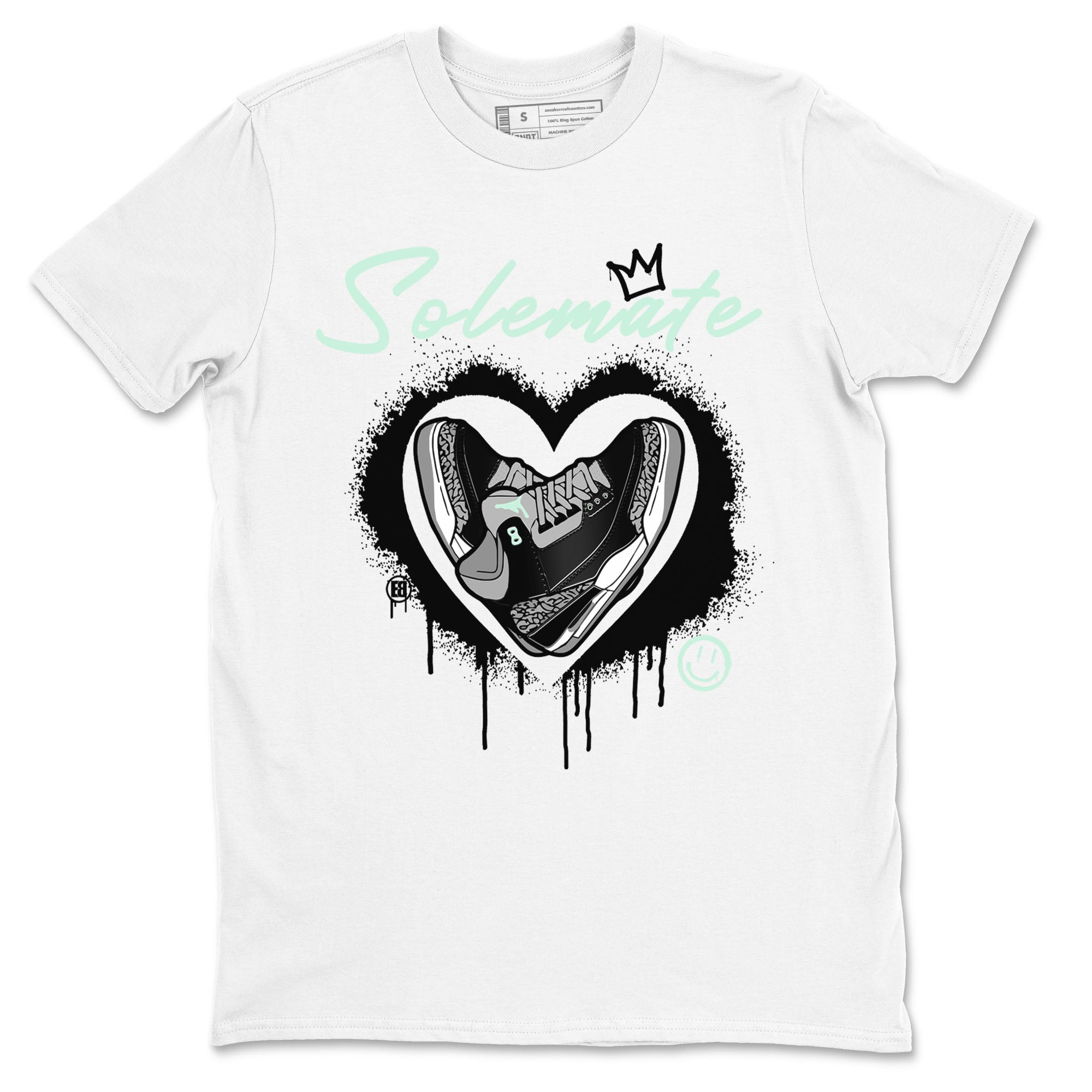 Solemate snkmatch Tees - Air Jordan 3 Green Glow