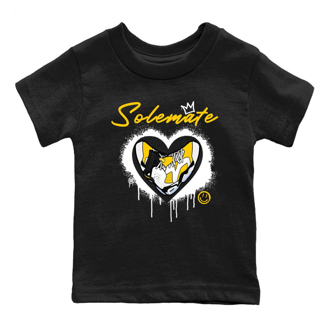 Solemate snkmatch Tees Kids - Air Jordan 6 Yellow Ochre