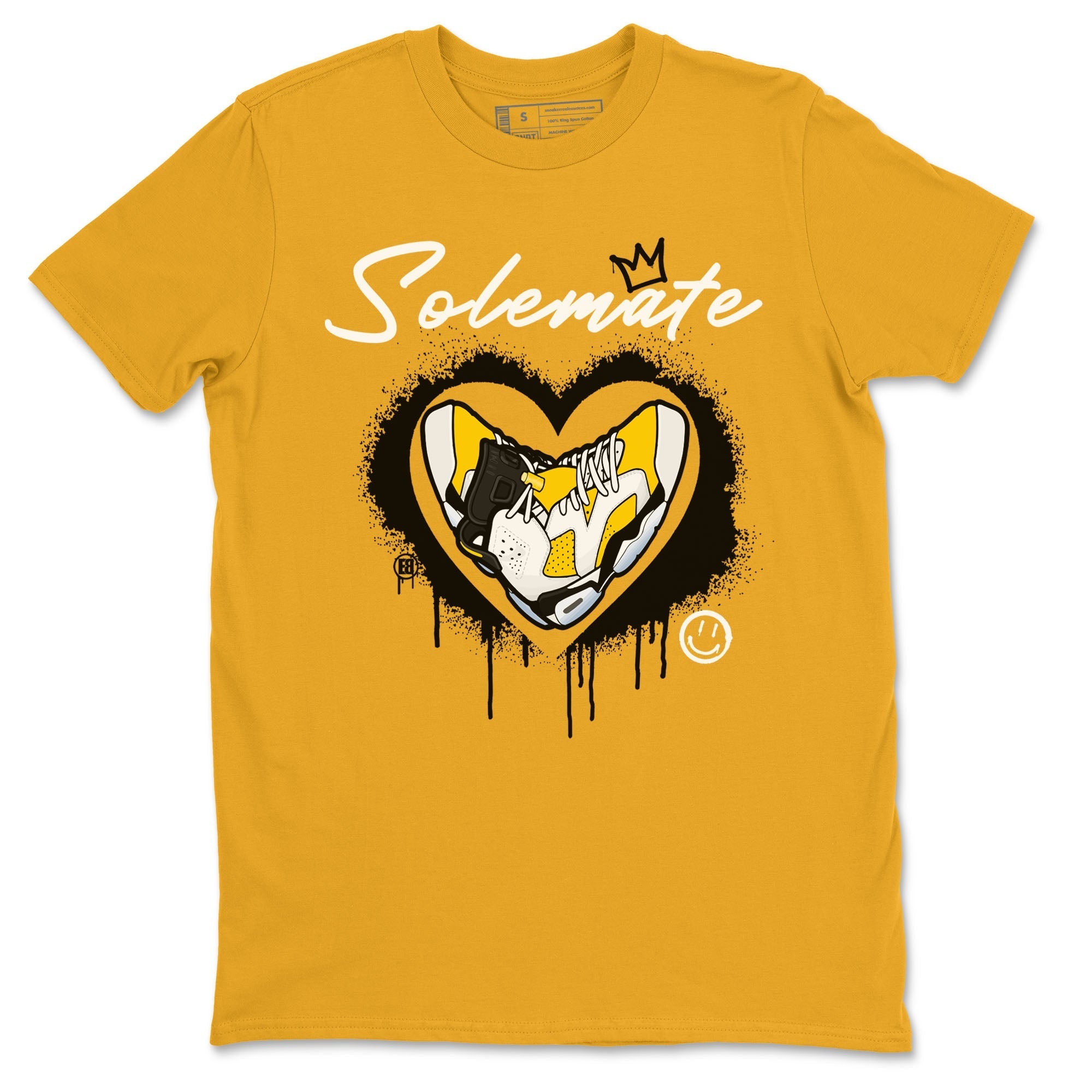 Solemate snkmatch Tees - Air Jordan 6 Yellow Ochre