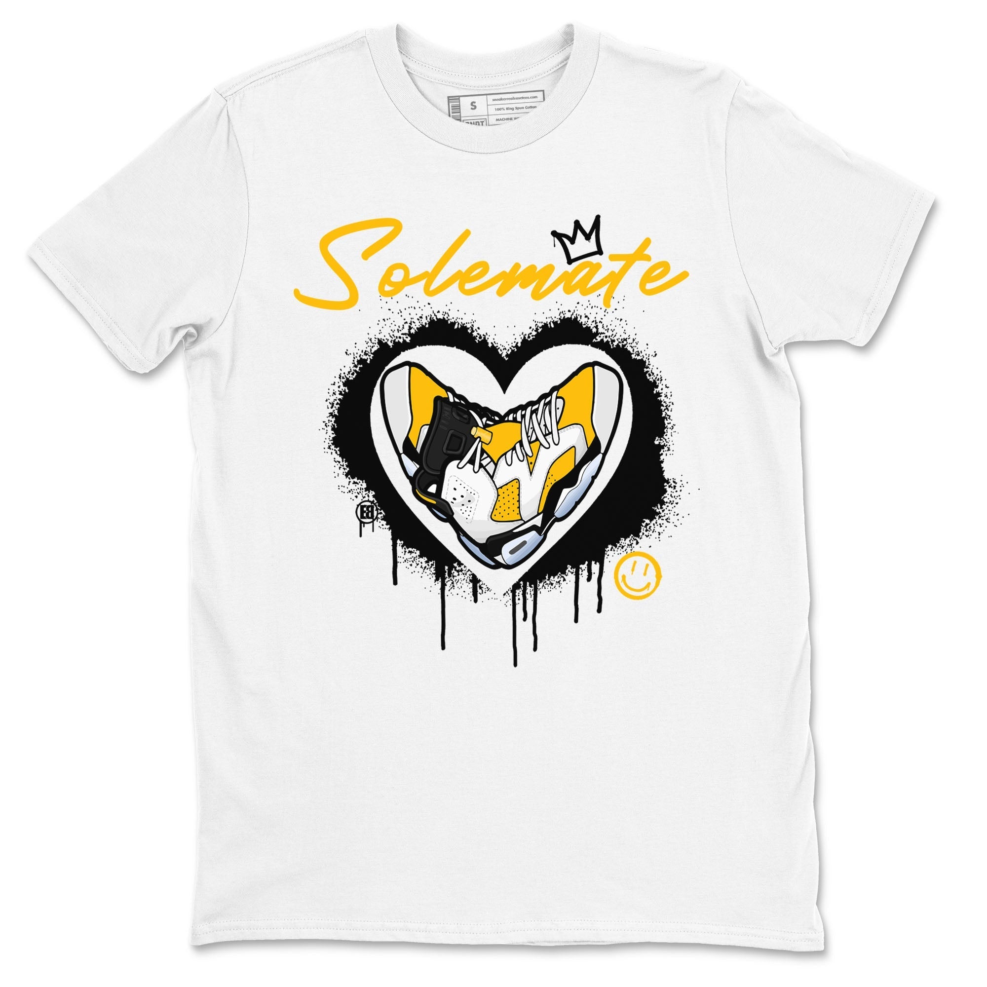 Solemate snkmatch Tees - Air Jordan 6 Yellow Ochre