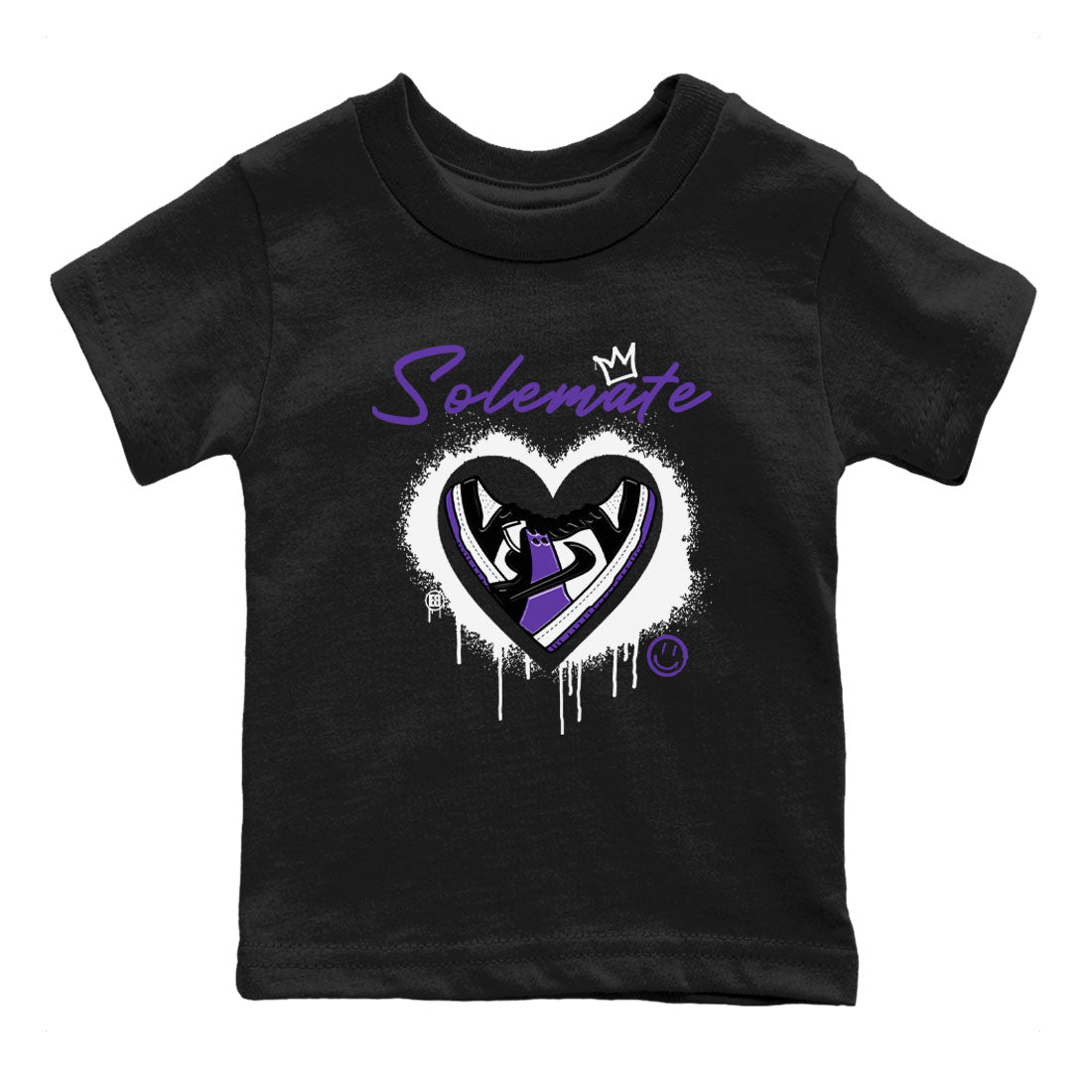 Solemate snkmatch Tees Kids - Dunk Low Court Purple