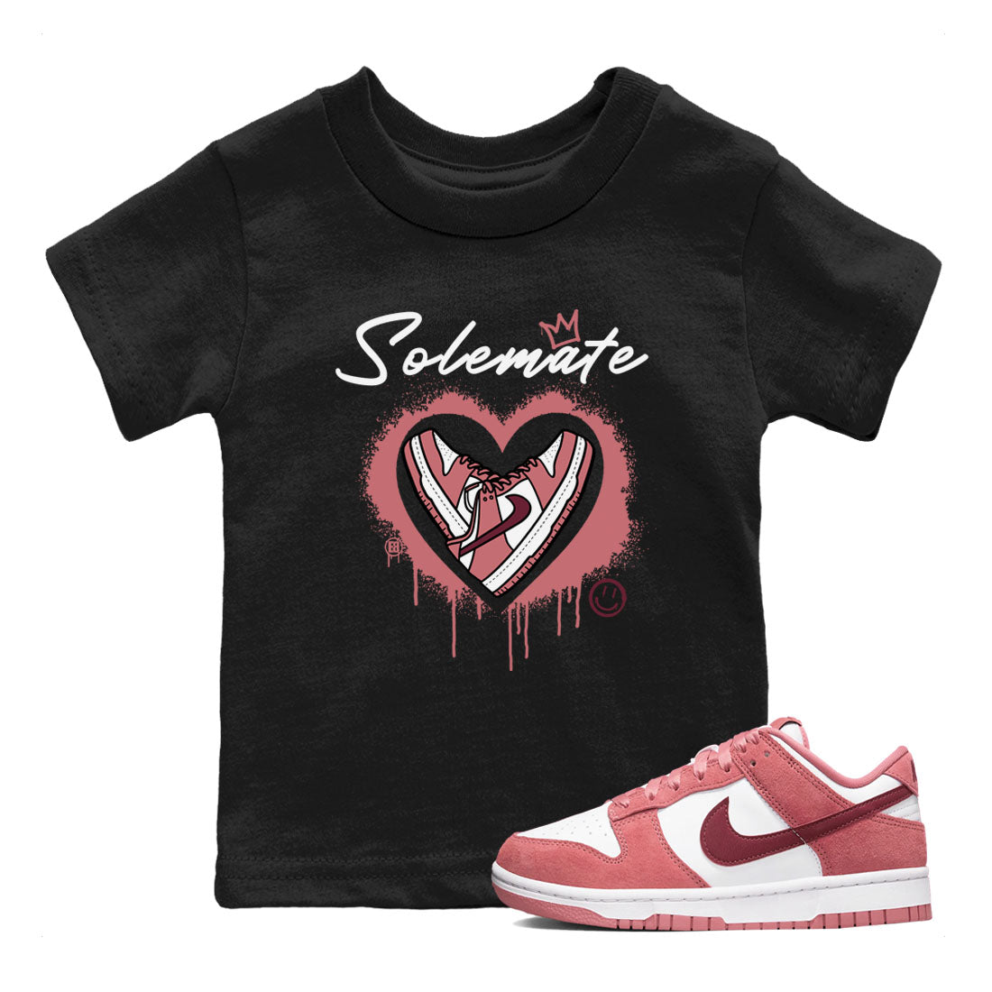 Solemate snkmatch Tees Kids - Dunk Valentines Day 2024