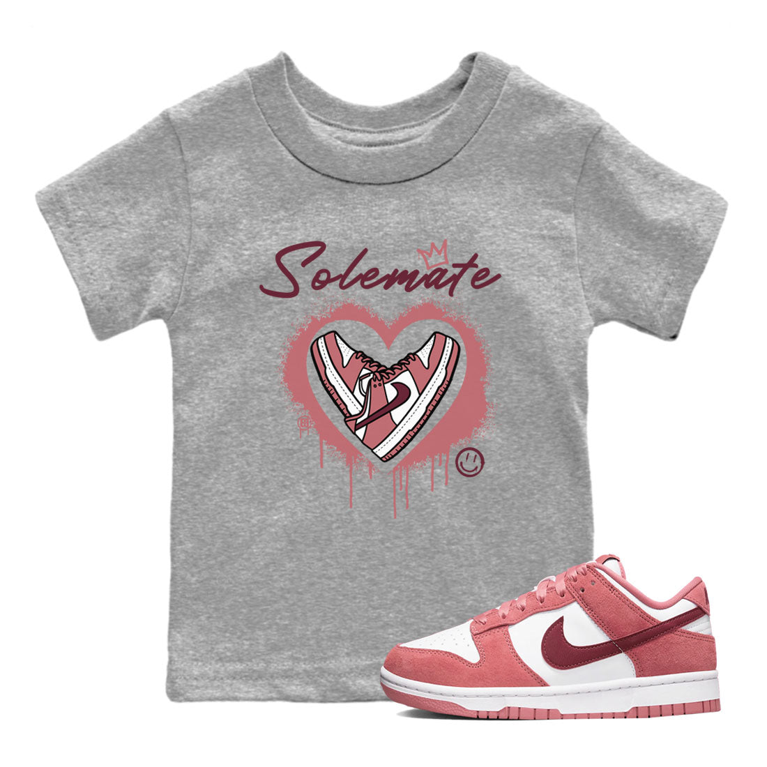 Solemate snkmatch Tees Kids - Dunk Valentines Day 2024
