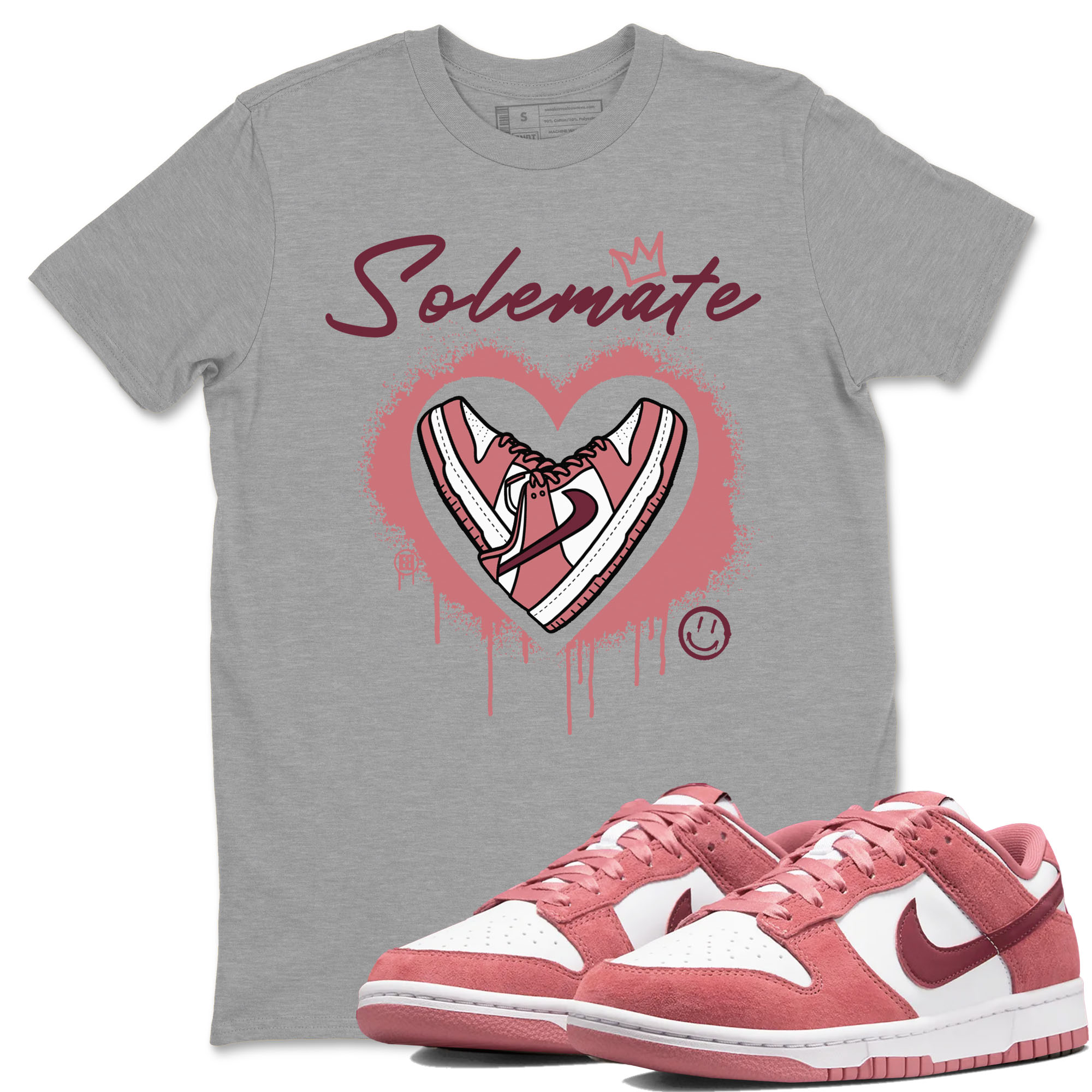Solemate snkmatch Tees - Dunk Valentines Day 2024