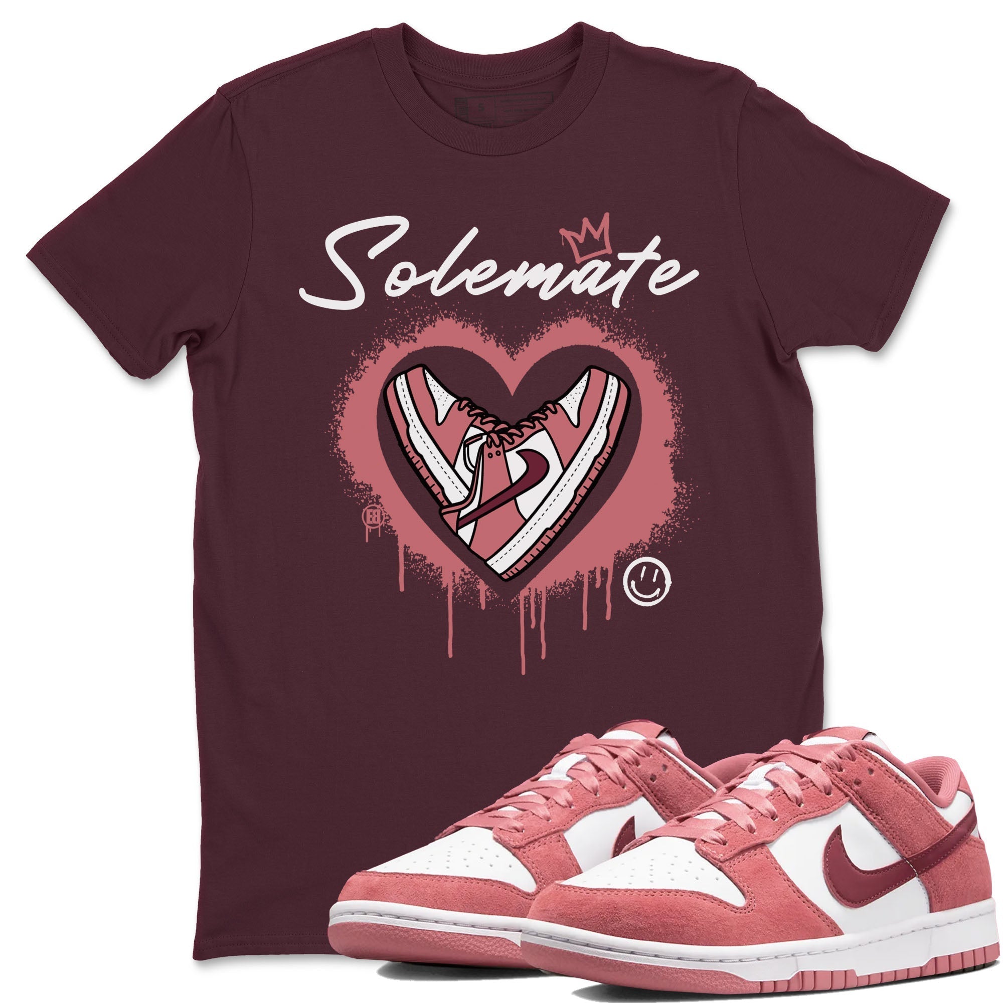 Solemate snkmatch Tees - Dunk Valentines Day 2024