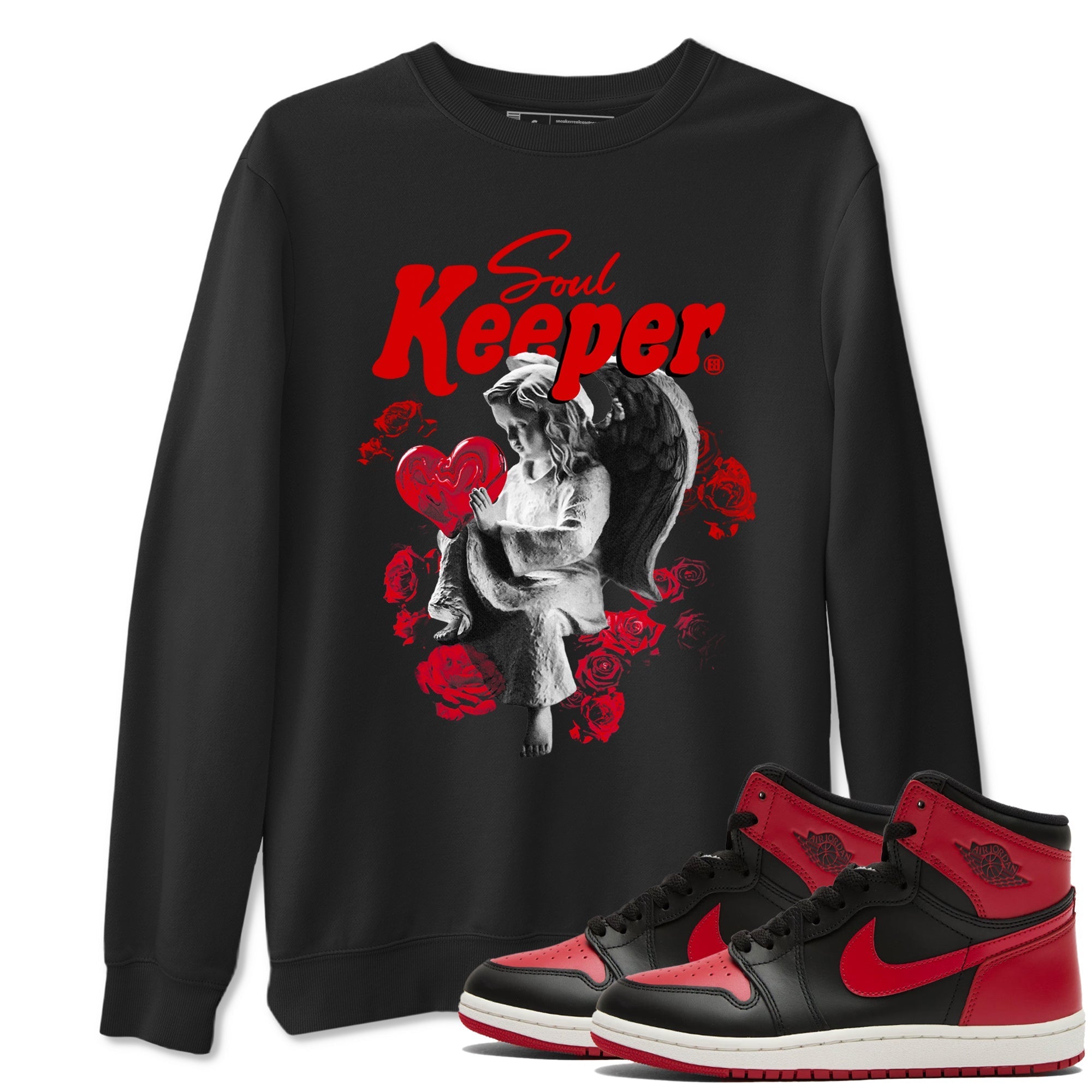 Soul Keeper snkmatch Tees - Air Jordan 1 '85 Bred