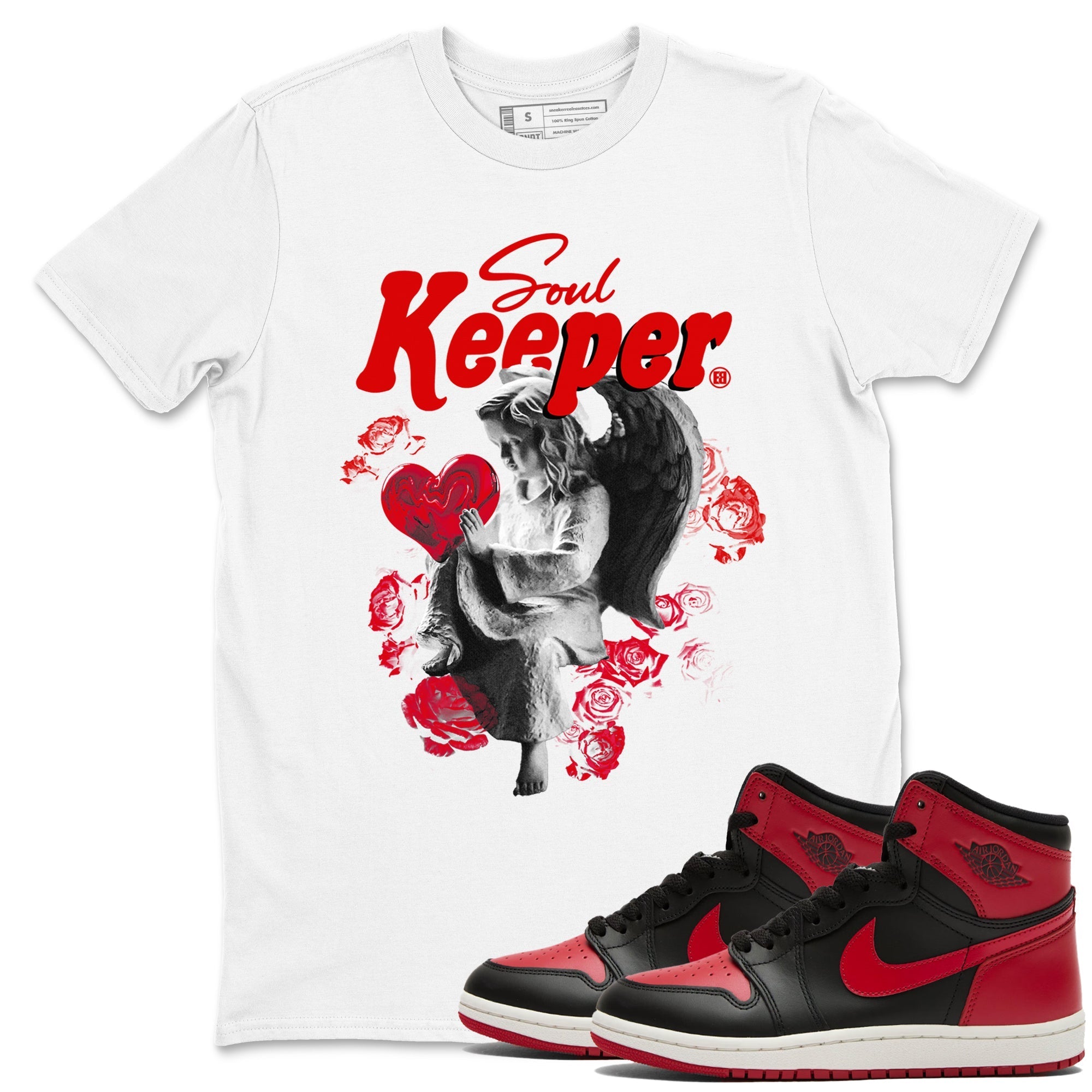 Soul Keeper snkmatch Tees - Air Jordan 1 '85 Bred