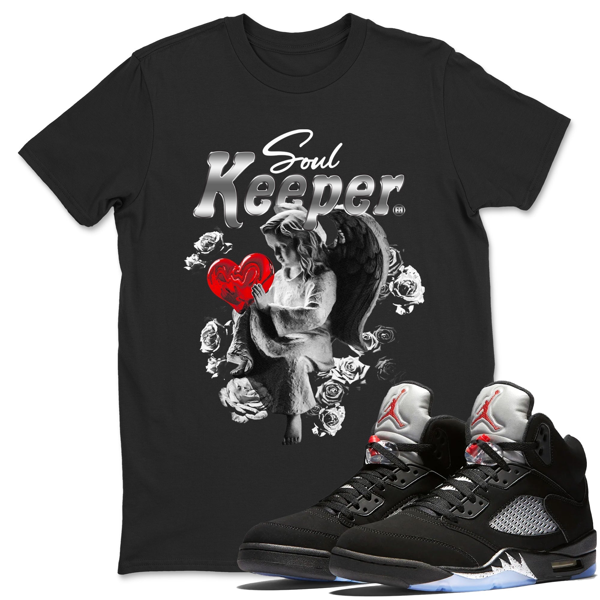 Soul Keeper snkmatch Tees - Air Jordan 5 Reimagined