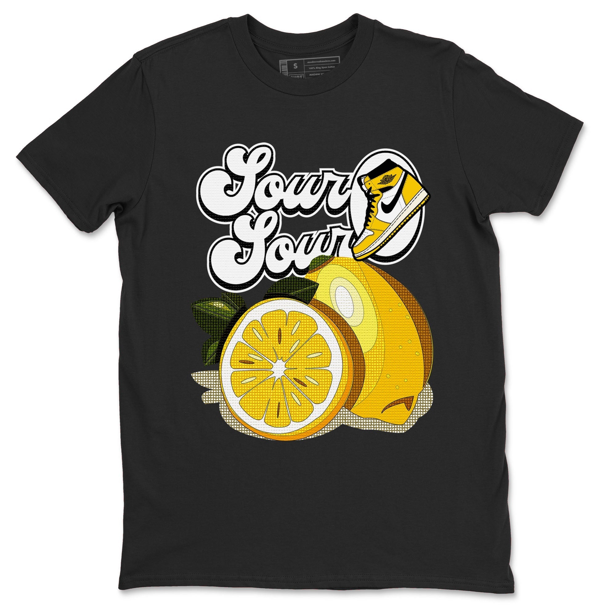 Sour And Sour snkmatch Tees - Air Jordan 1 Yellow Ochre