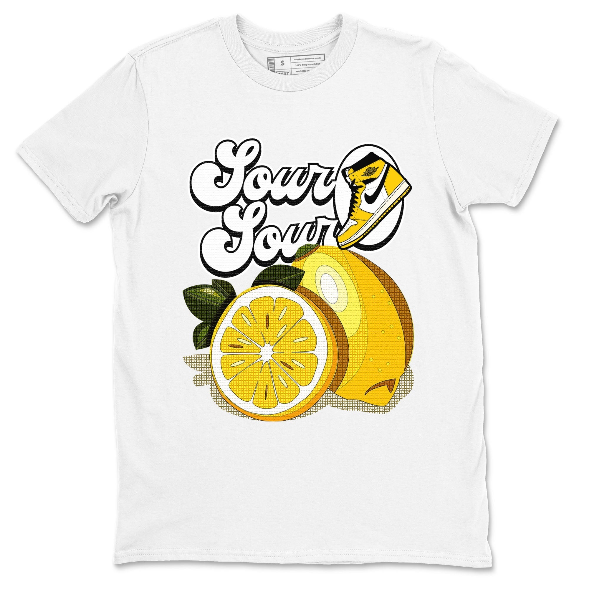 Sour And Sour snkmatch Tees - Air Jordan 1 Yellow Ochre