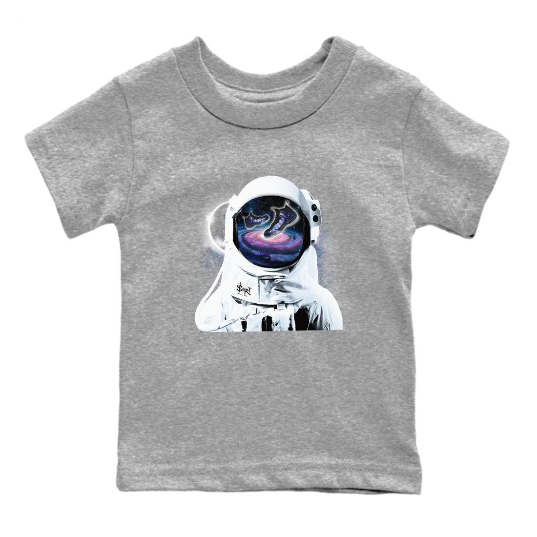 Space Discovery snkmatch Tees Kids - Air Foamposite One Galaxy