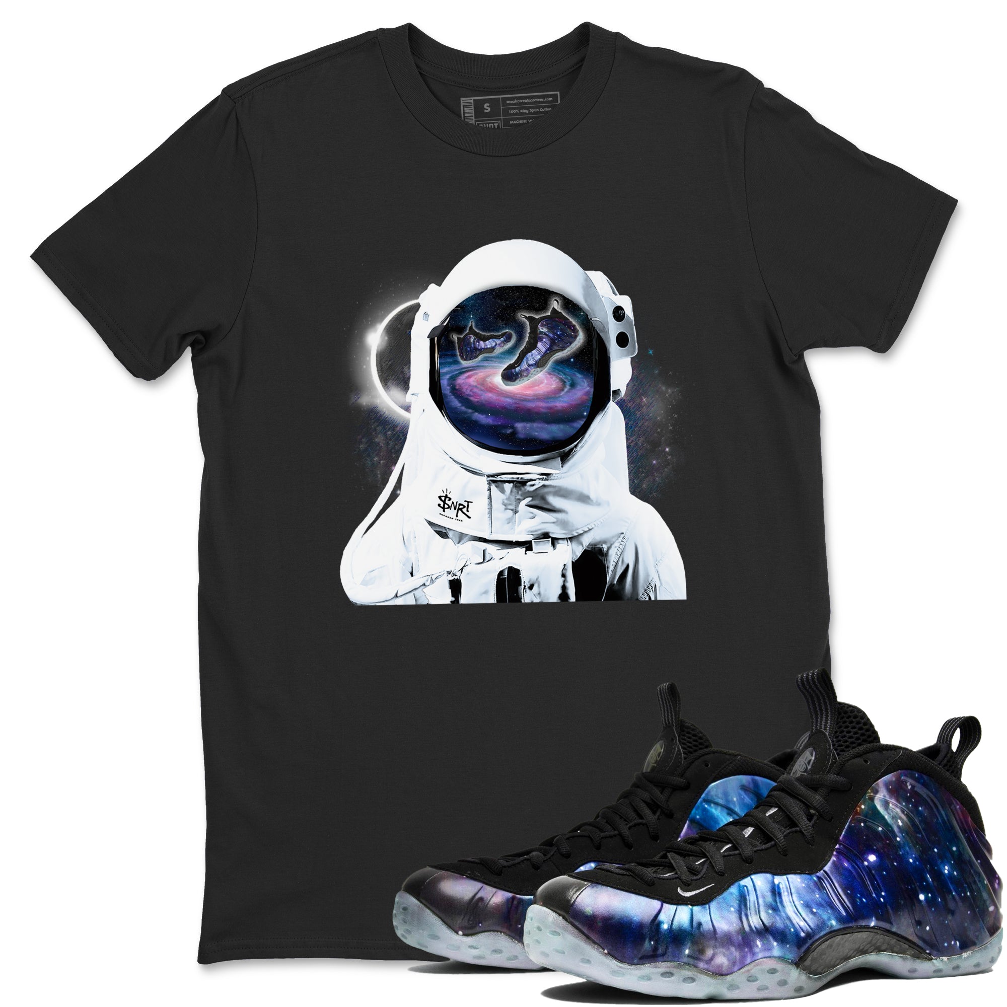 Space Discovery snkmatch Tees - Air Foamposite One Galaxy