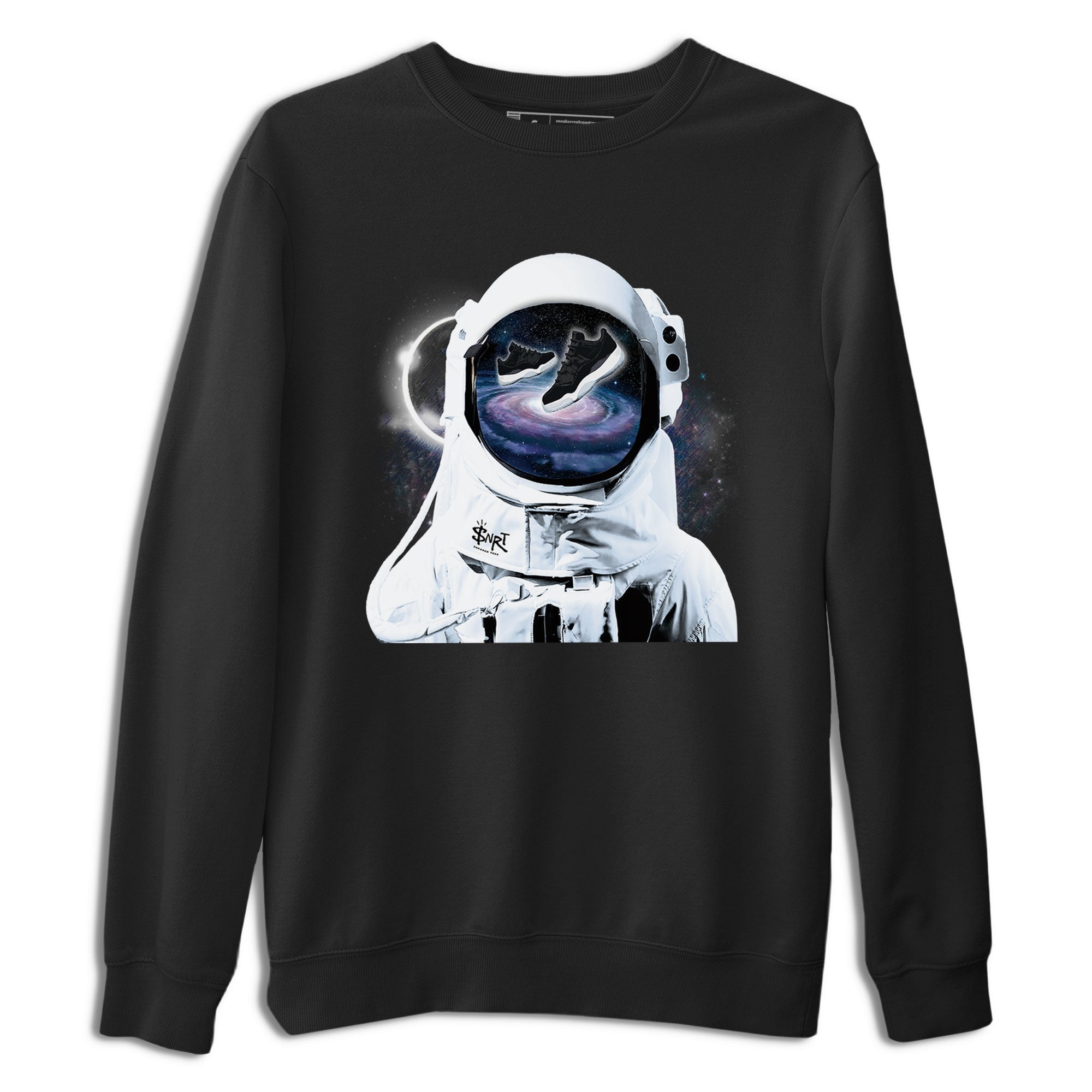 Space Discovery snkmatch Tees - Air Jordan 11 Black and Varsity Royal