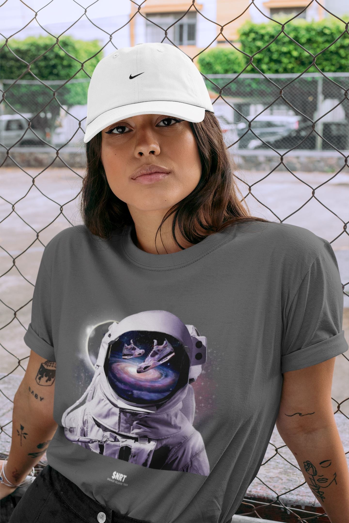 Space Discovery Unisex Tops - Air Jordan 4 Zen Master